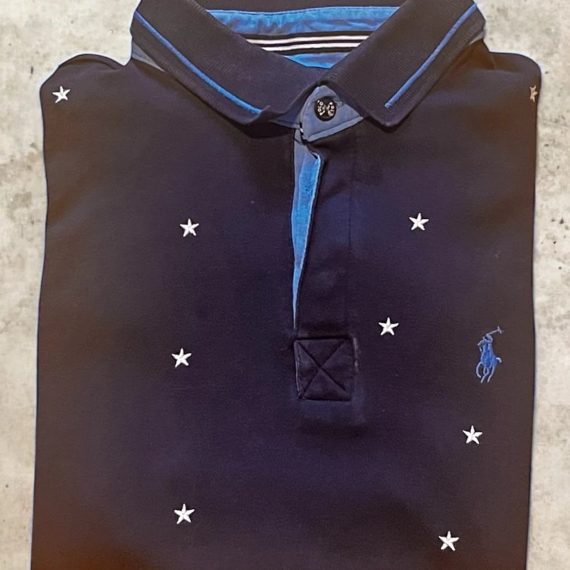 Mörkblå polo från Ralph Lauren