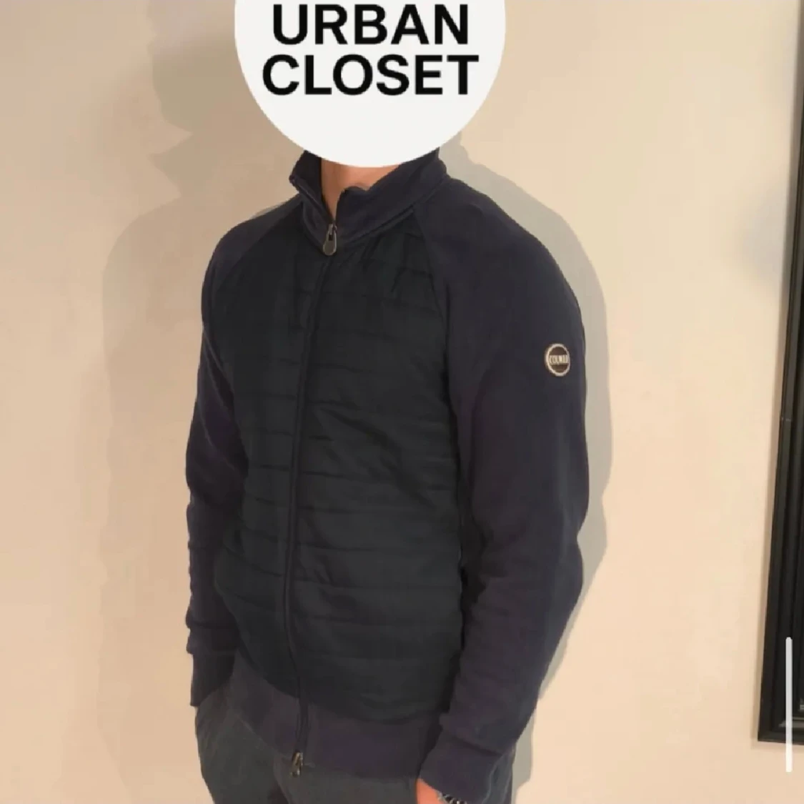 Mörkblå Cardigan Colmar M - 1