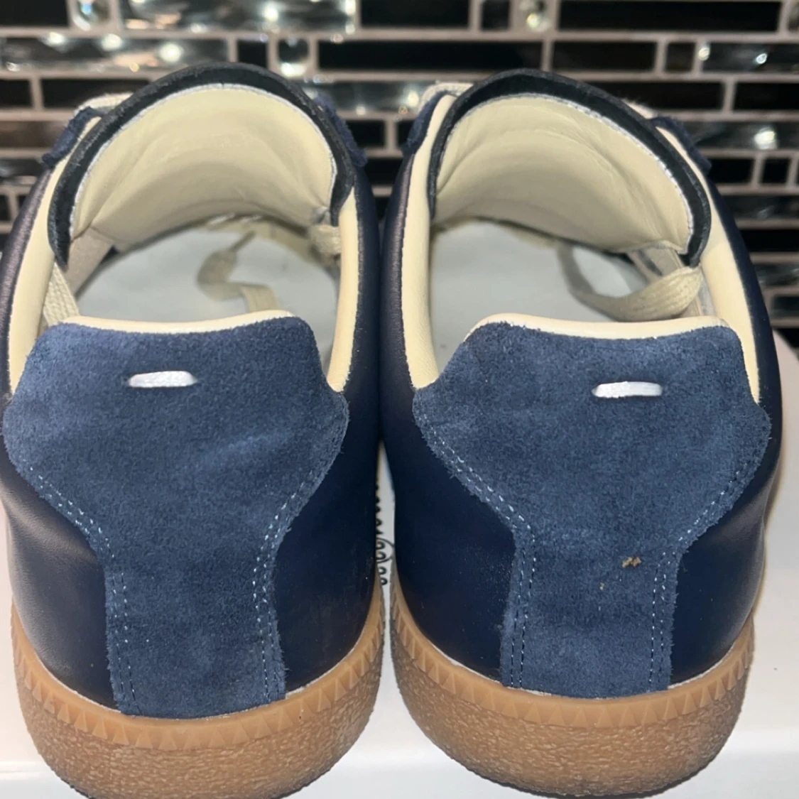 Maison Margiela sneakers blå - 3