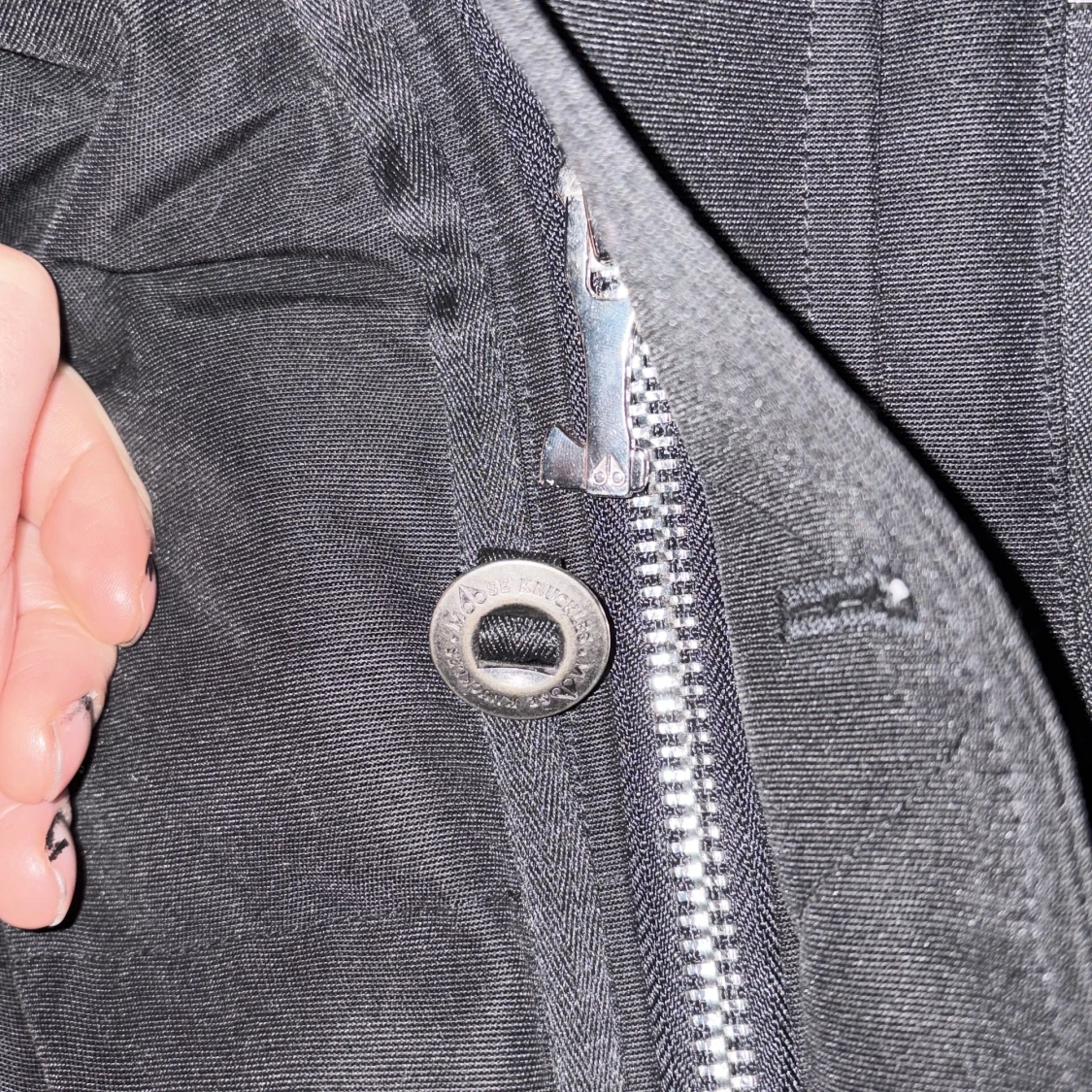 Svart dunjacka Moose Knuckles - 1