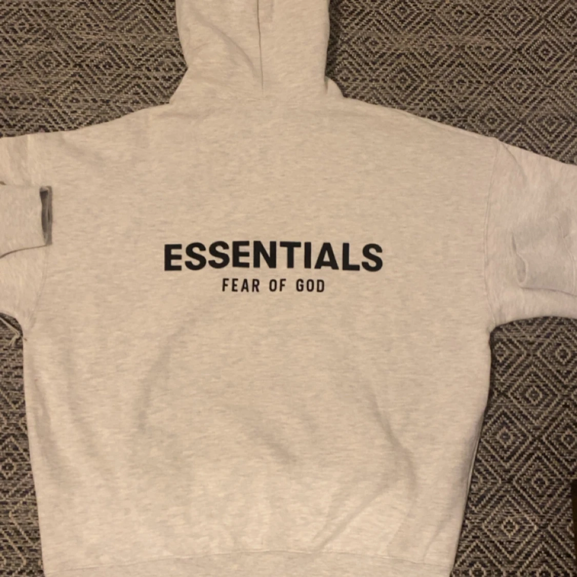 Essentials Fear of God grå hoodie - 1