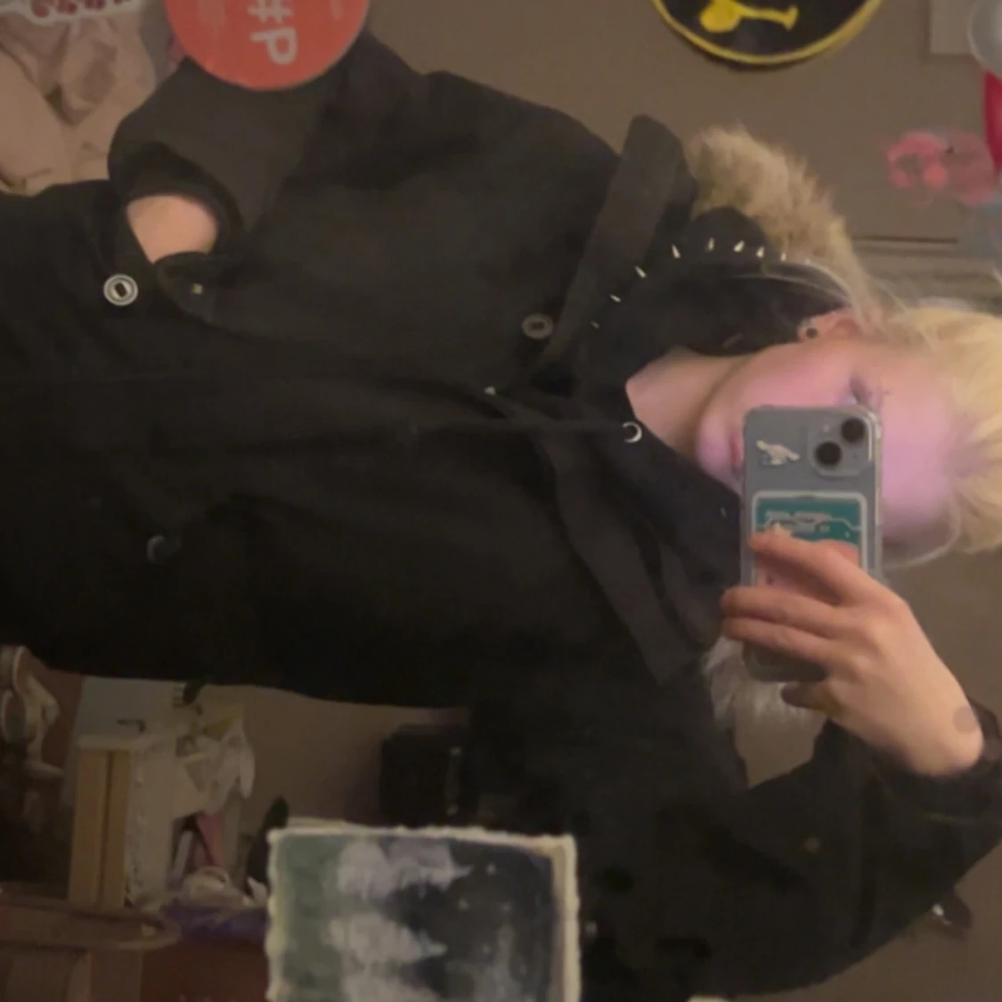 Svart parkas Peak Performance XS - 1