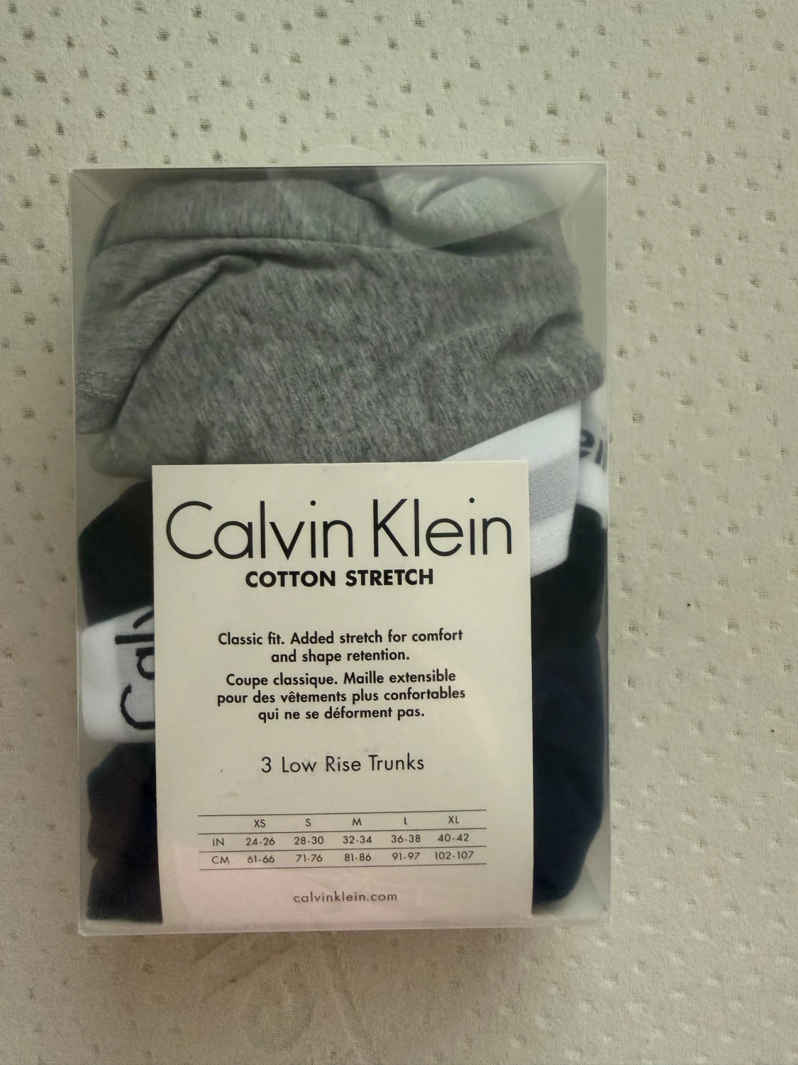 Calvin Klein 3-pack low rise trunks - 1