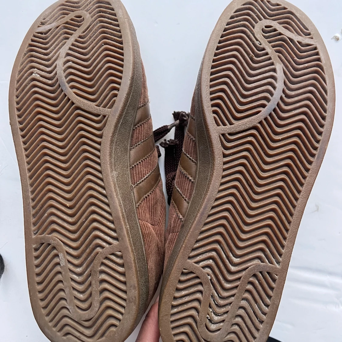 Retro Adidas Campus sneakers i brun manchester - 4