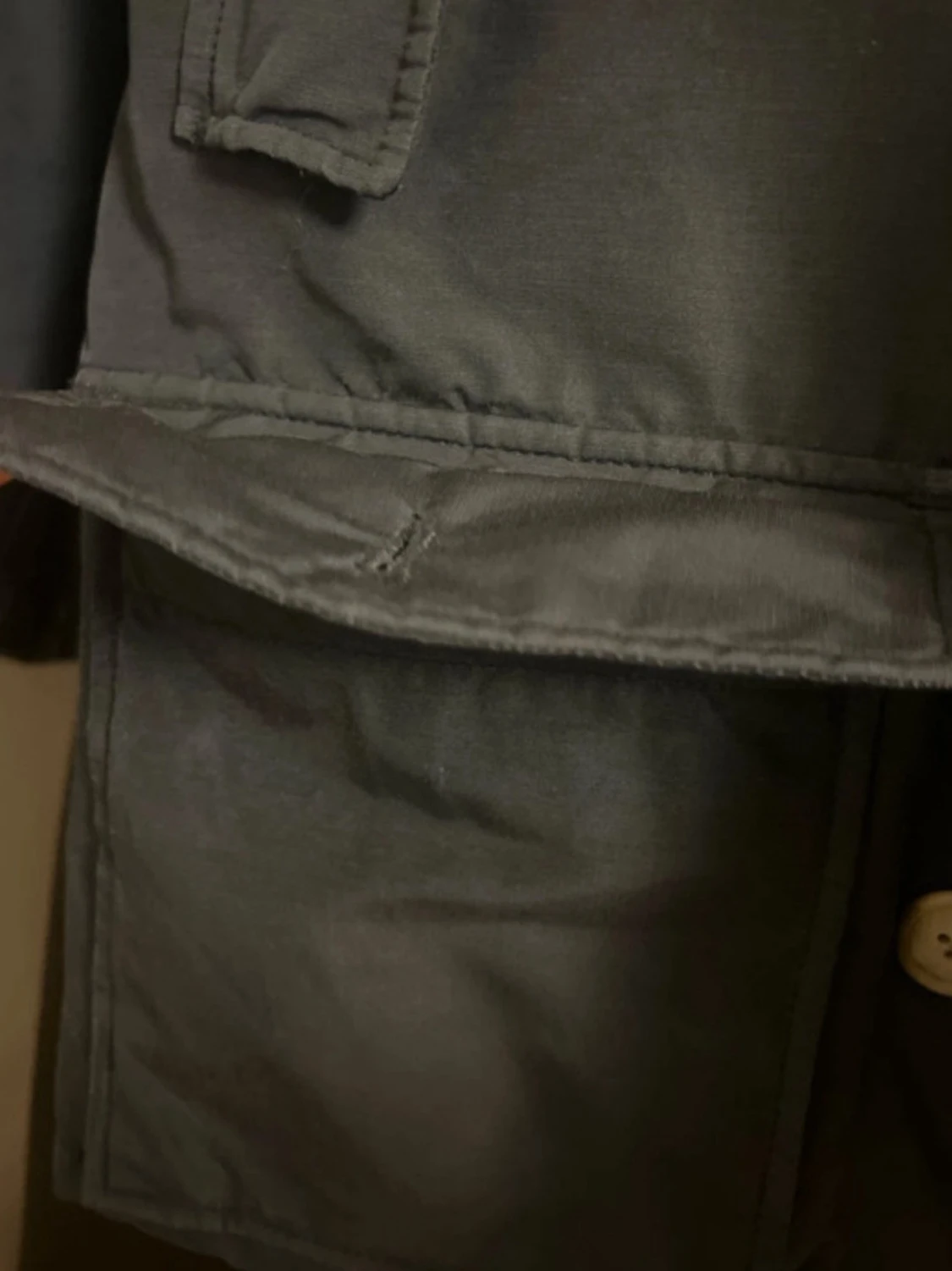 Svart parkajacka från Woolrich för pojkar - 4