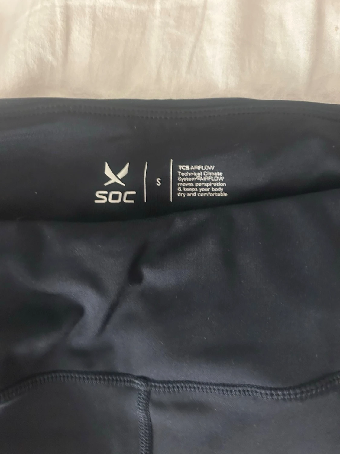 Leopardmönstrade leggings & svarta SOC tights - 2