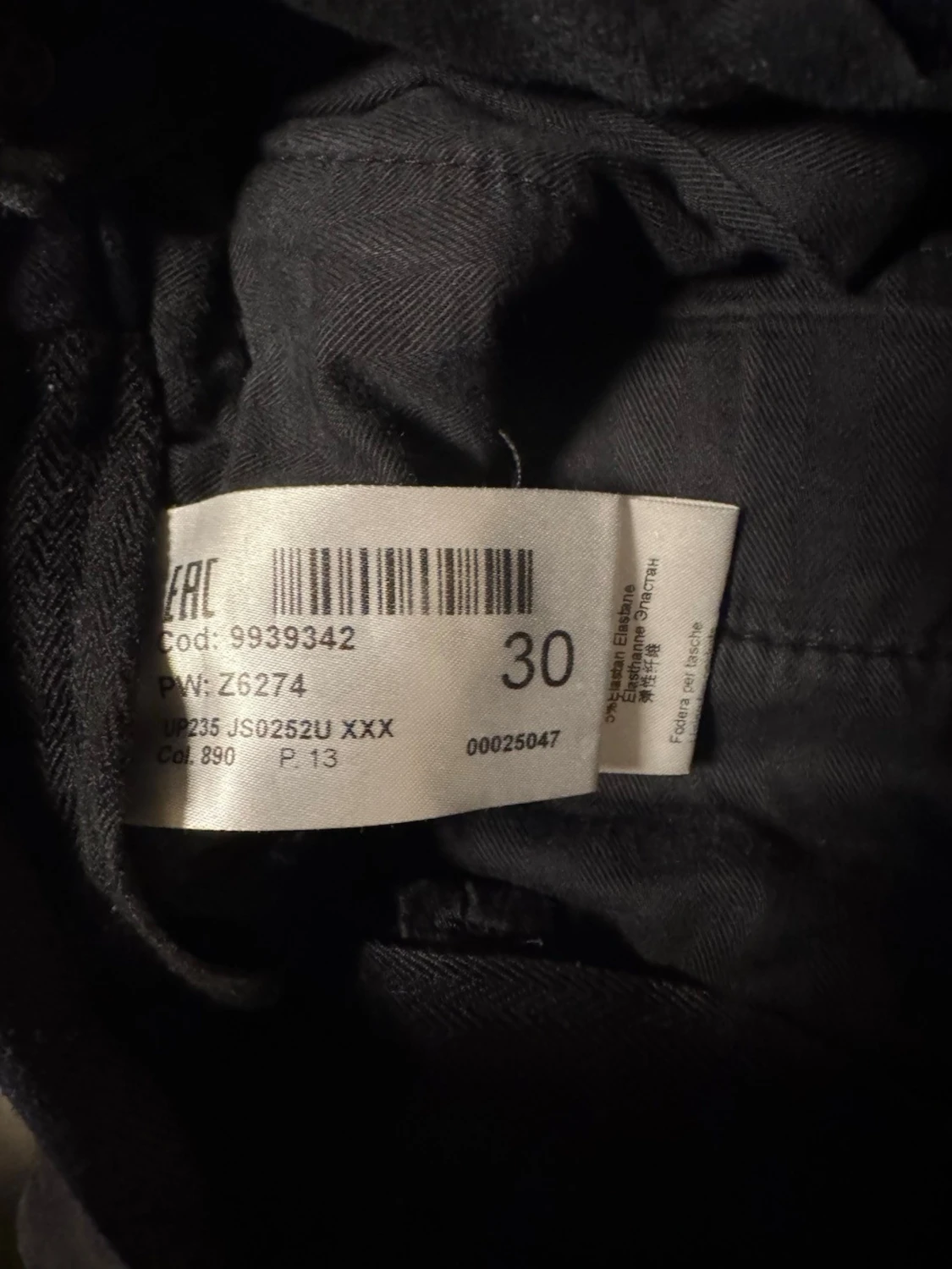 Svarta kostymbyxor från Dondup - 2