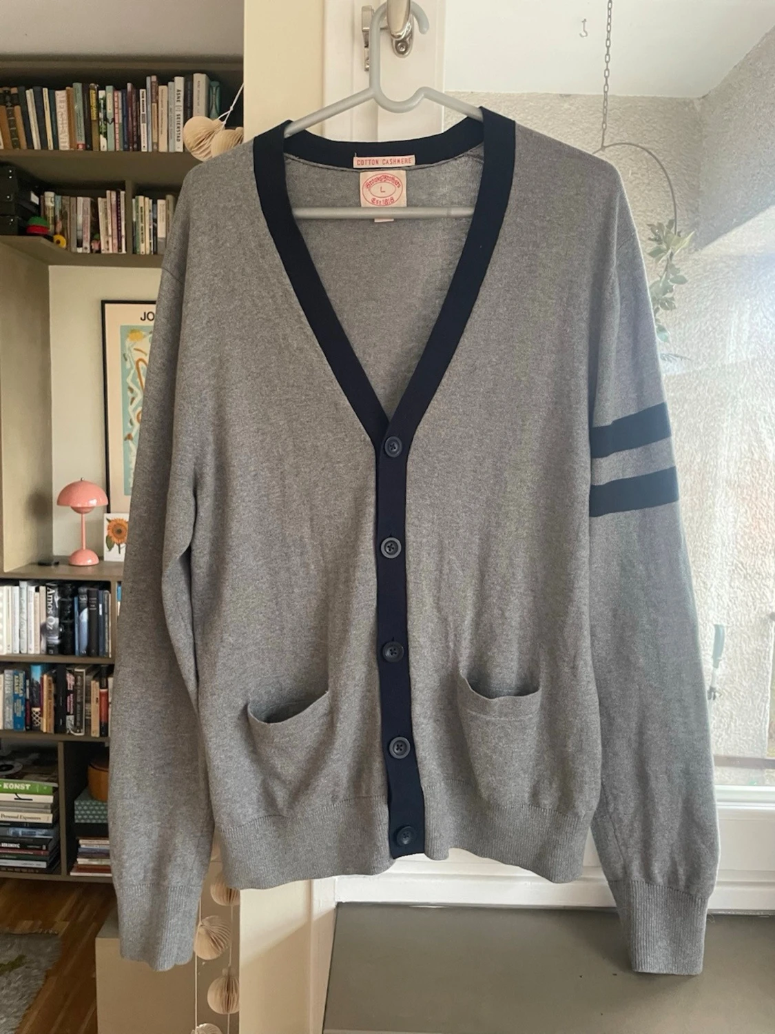 Grå kofta från Brooks Brothers L