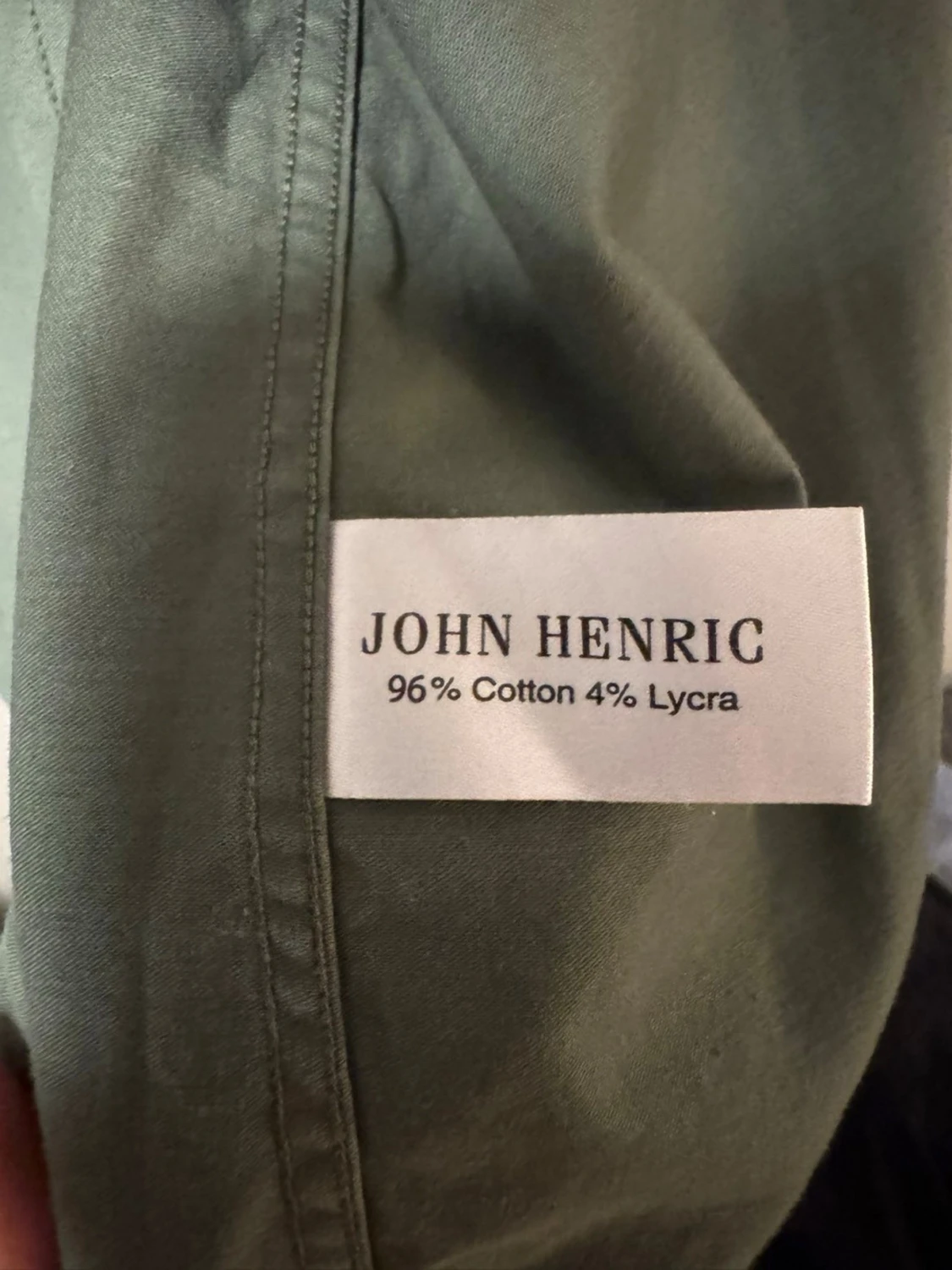 Grön skjorta med dragkedja John Henric - 4