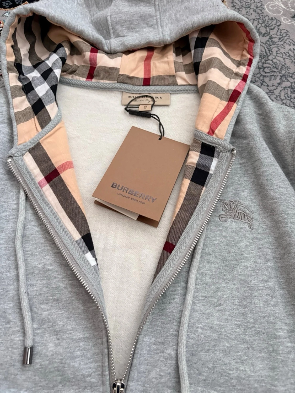 Burberry zip up - 1