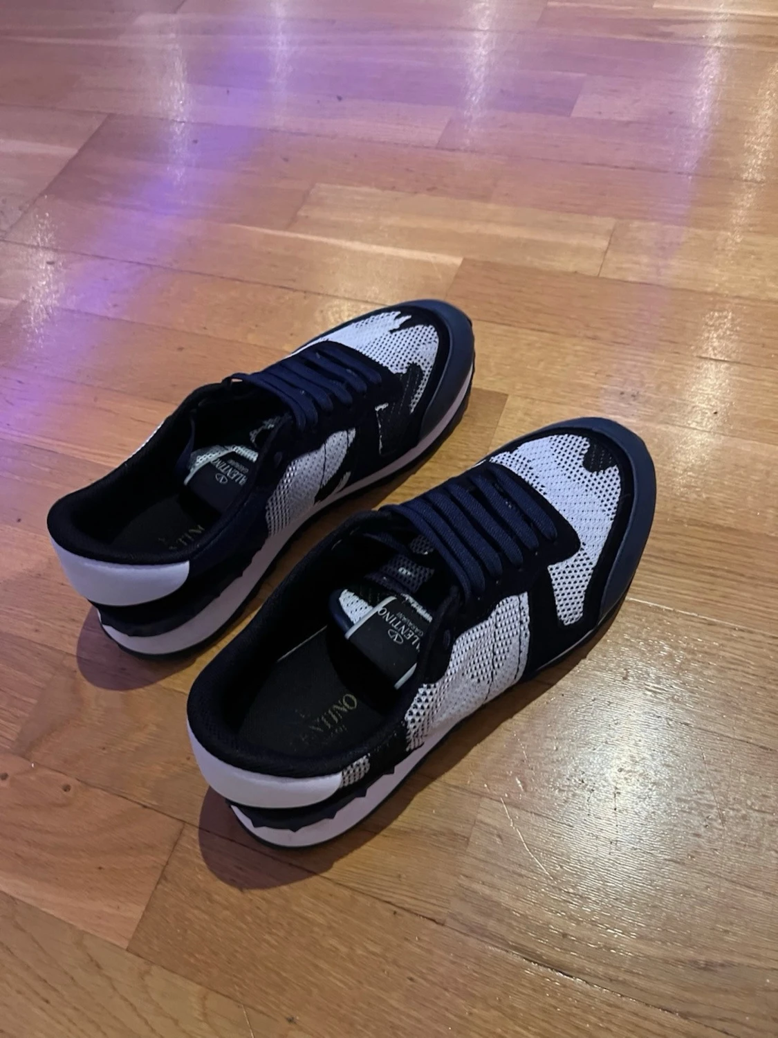 Valentino Garavani sneakers svart/vit