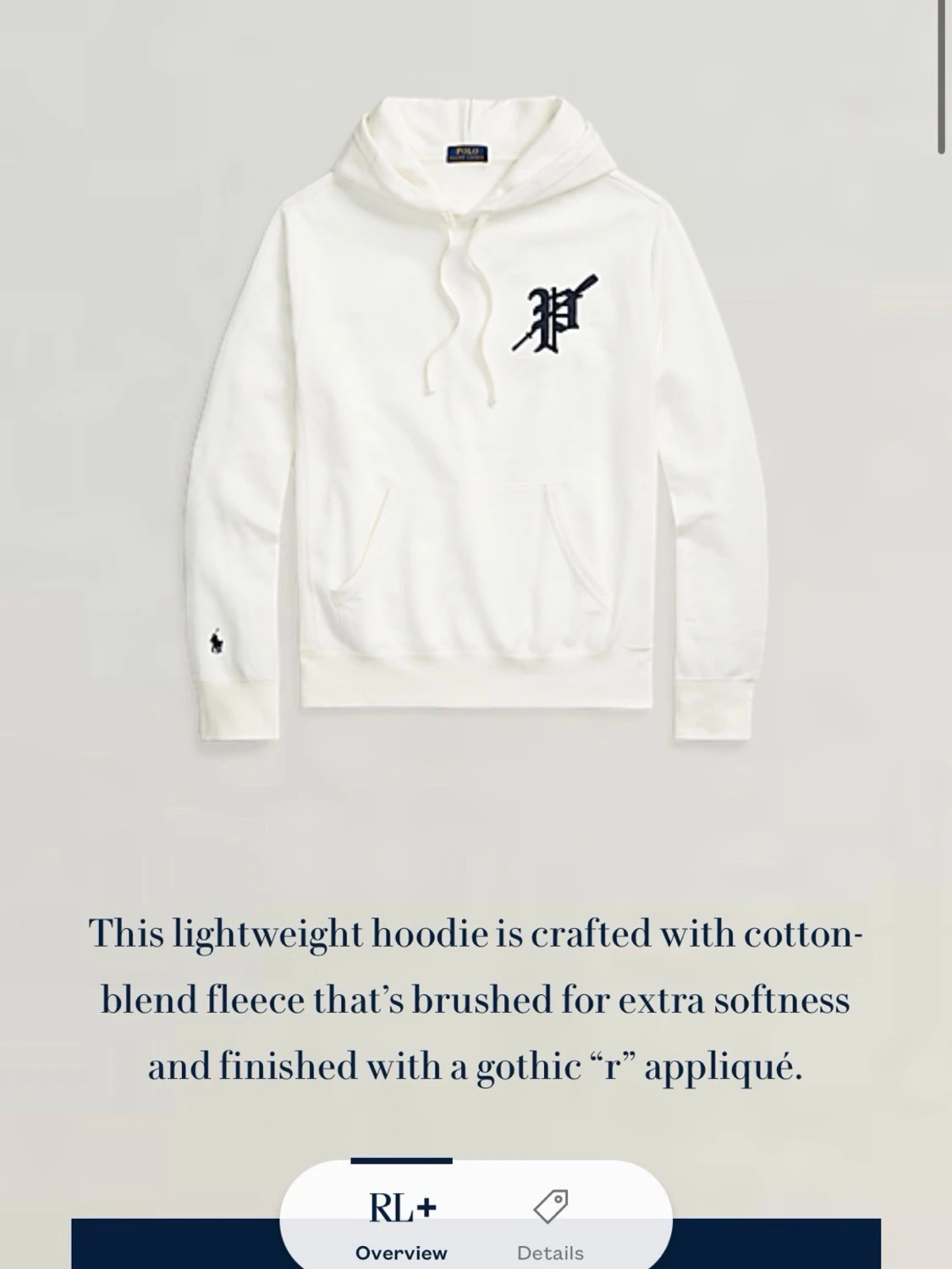 Ny Sällsynt Polo Ralph Lauren hoodie  - 6