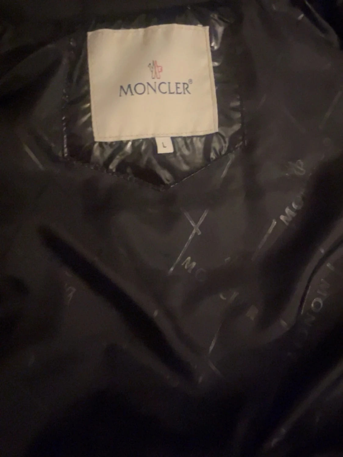 Svart dunväst från Moncler, storlek L - 2