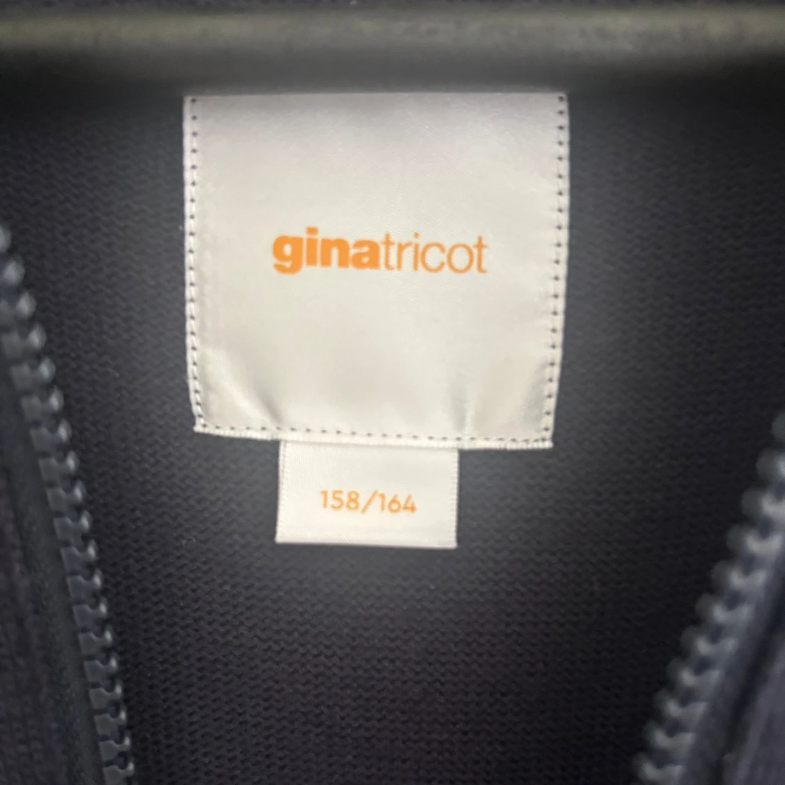 Mörkblå jacka Gina Tricot - 2