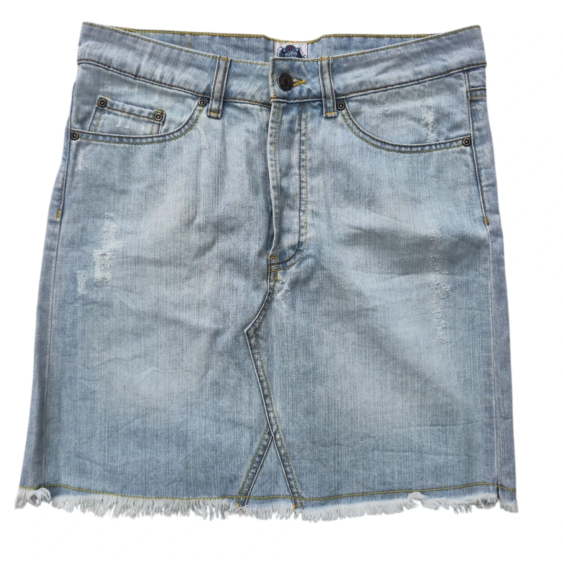 Ljusblå jeanskjol från Milla