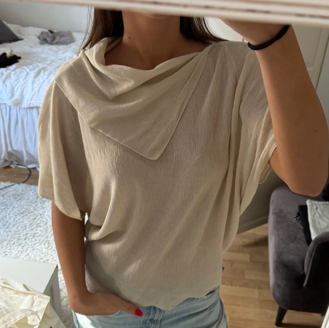 Poncholiknande tröja zara - 1