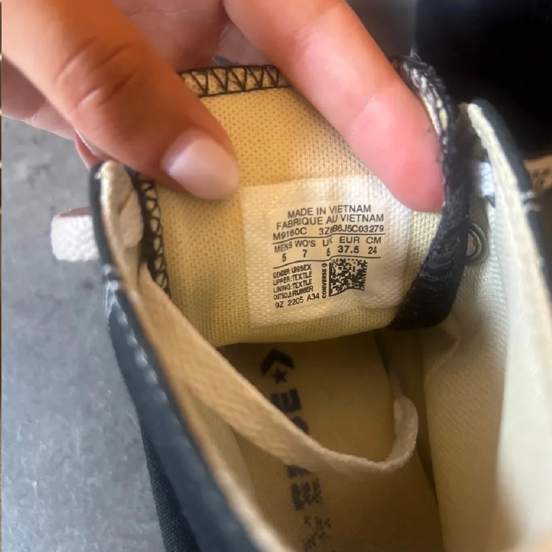 Svarta all star high converse - 4