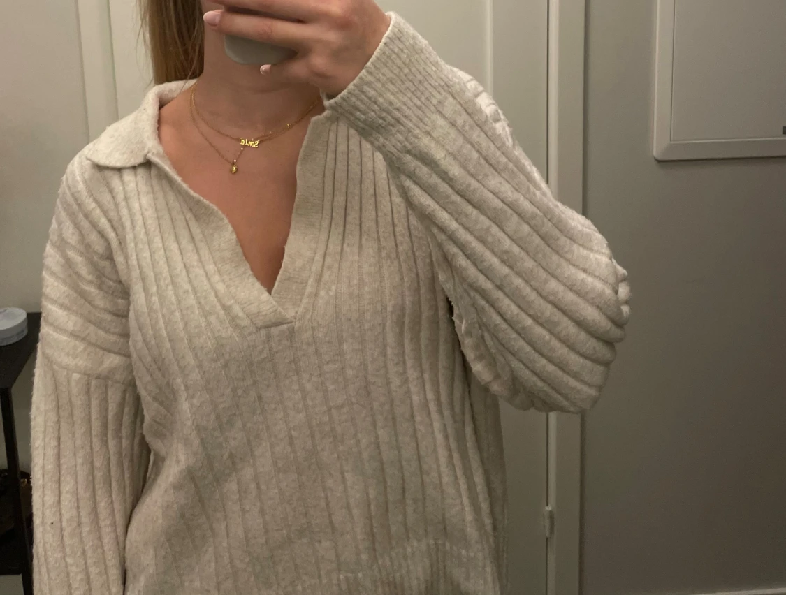 Stickad tröja weekday