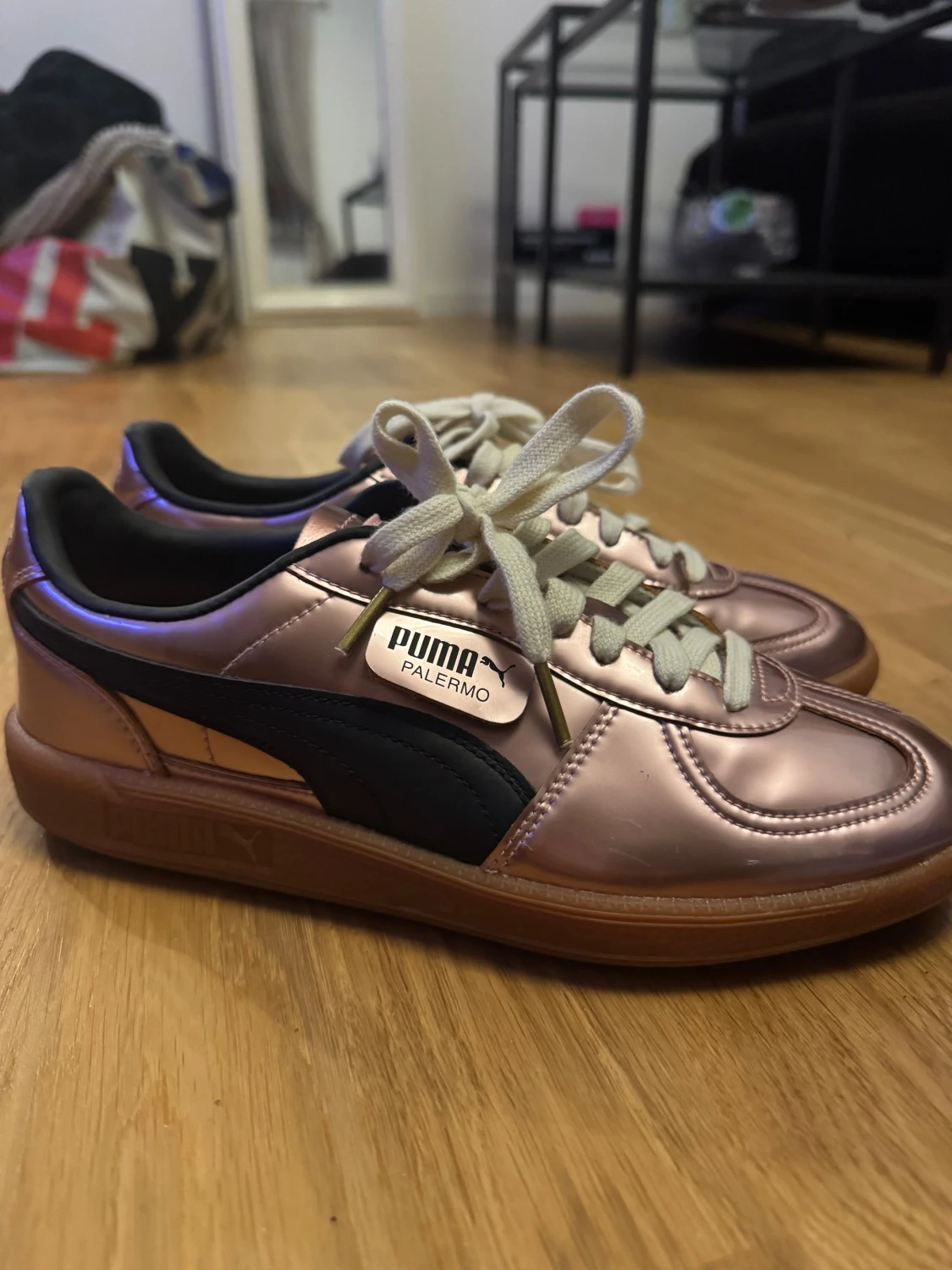 Puma Palermo sneakers metallic rosa - 1