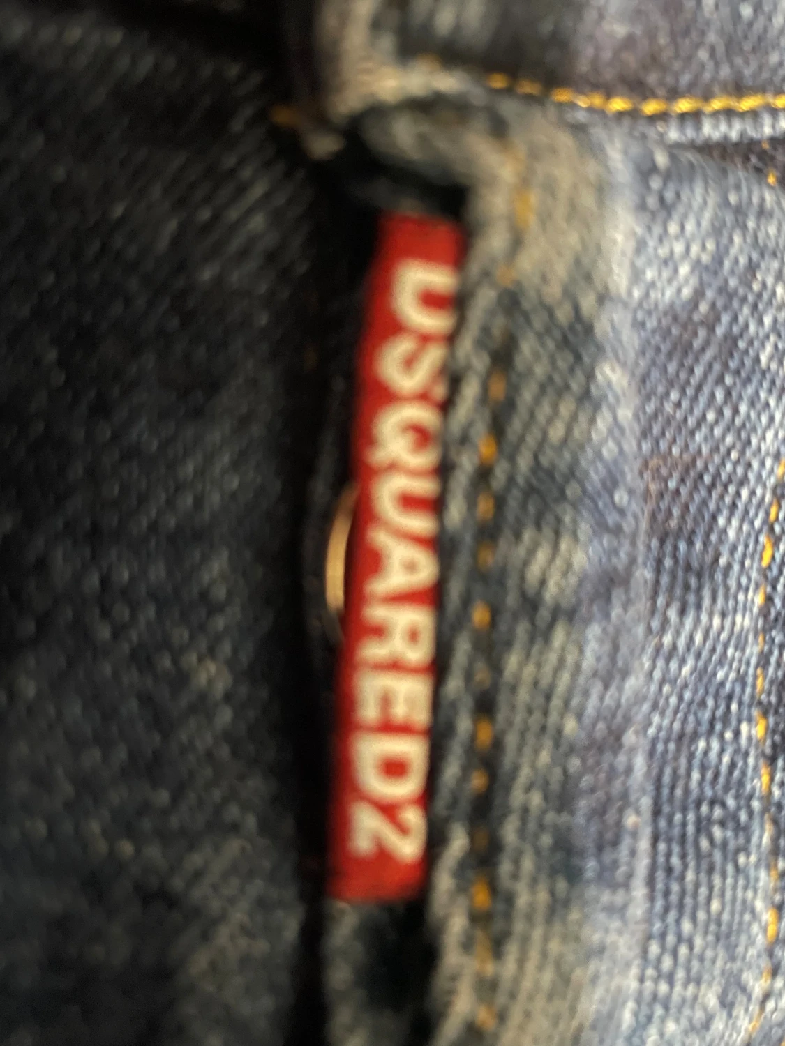 Dsquared2 blå skinny jeans, stl 42 - 2