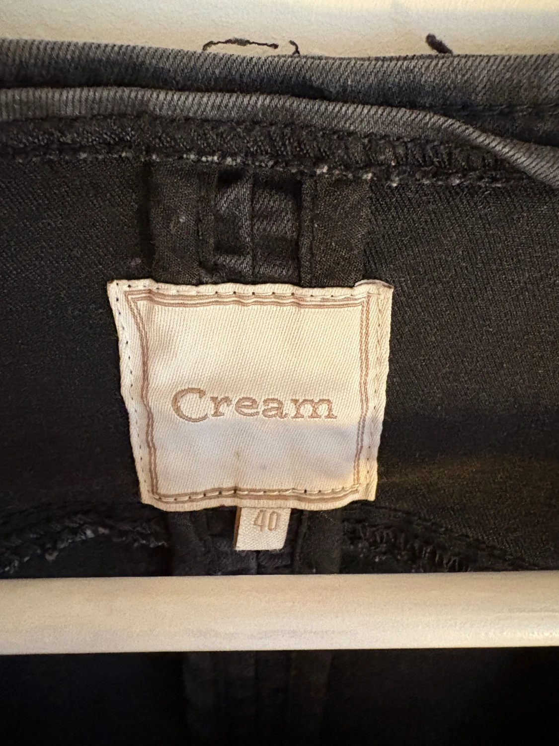 Svart jeansjacka från Cream - 3