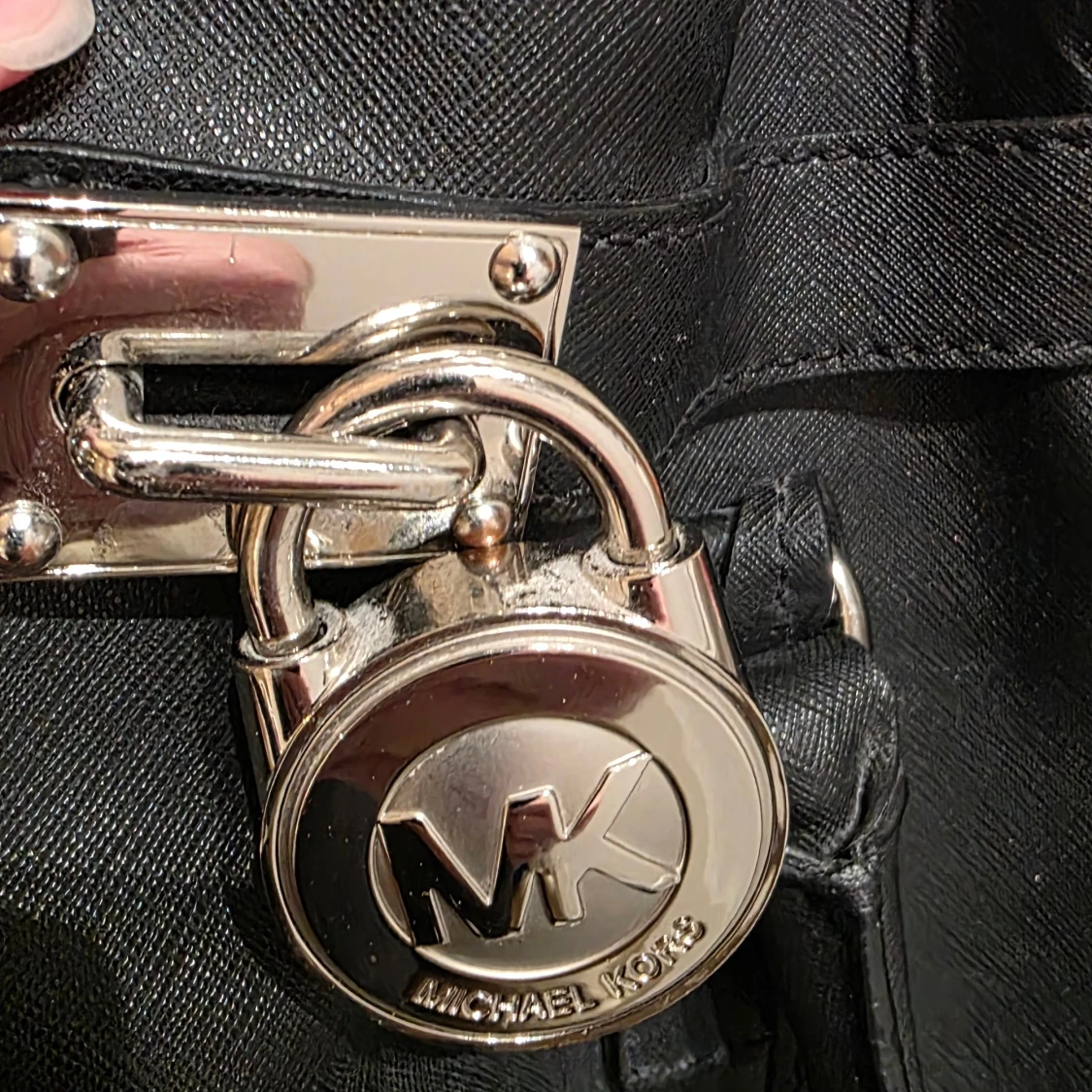 Svart handväska Michael Kors skinn - 1