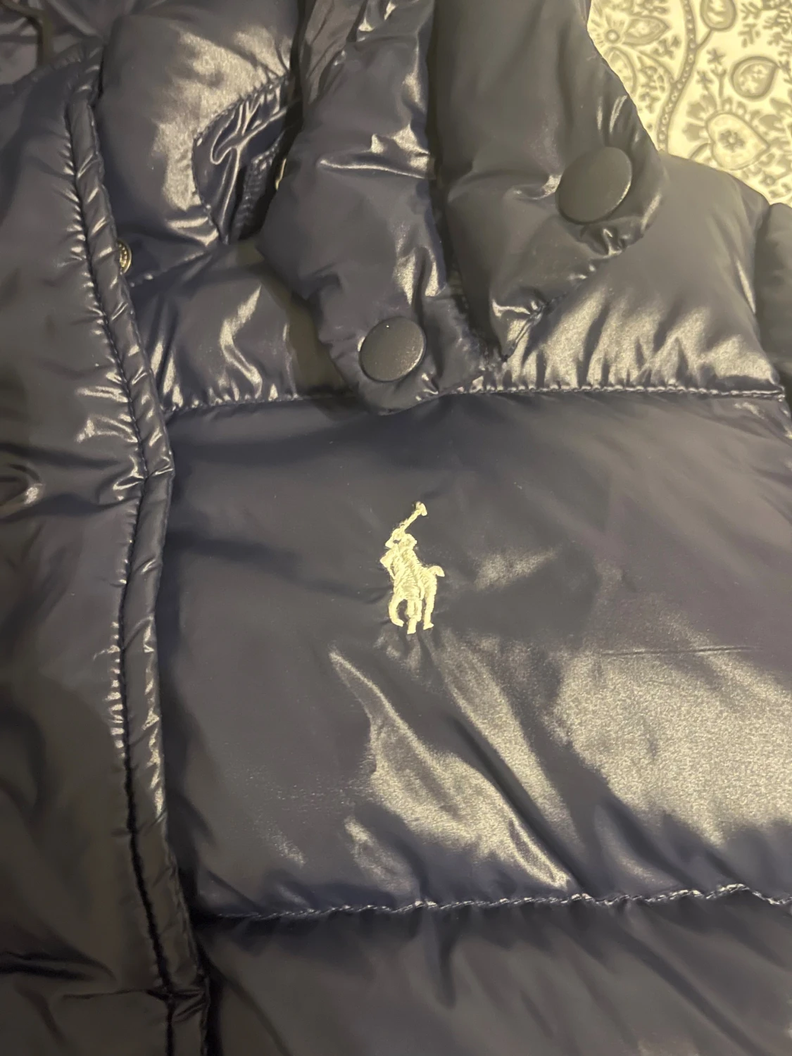 Mörkblå pufferjacka från Polo Ralph Lauren - 2