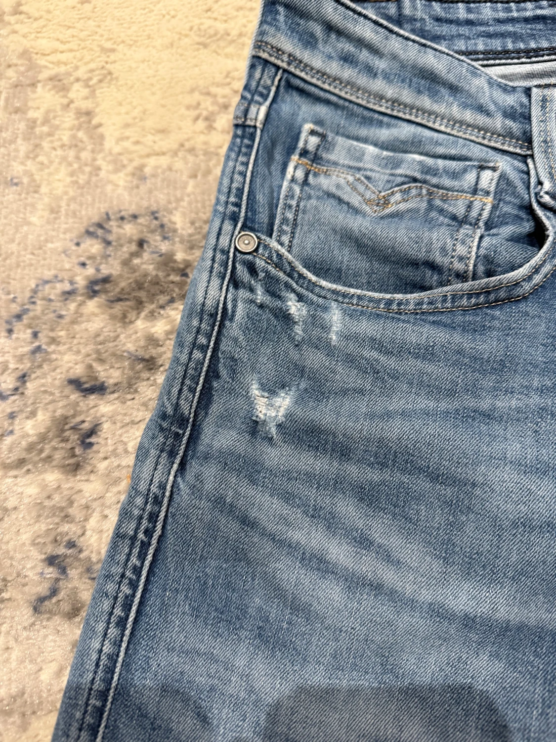 Replay Anbass ljusblå jeans - 3