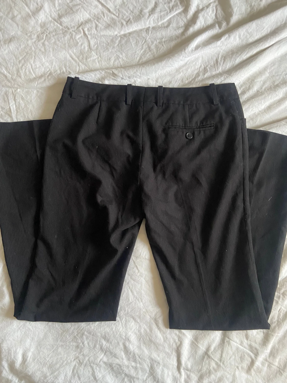 Lågmidjade kostymbyxor - 1