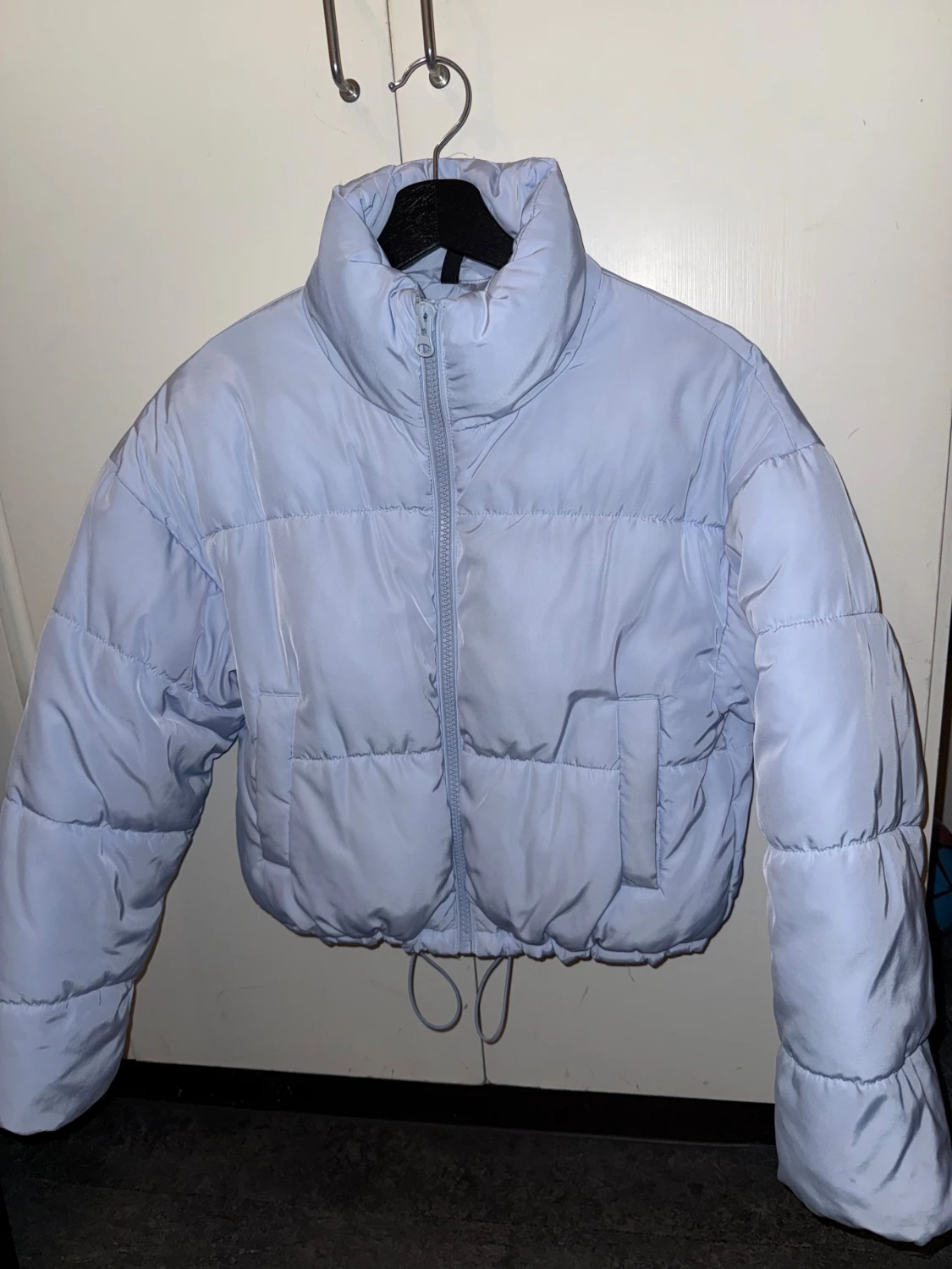 Ljusblå pufferjacka  - 5