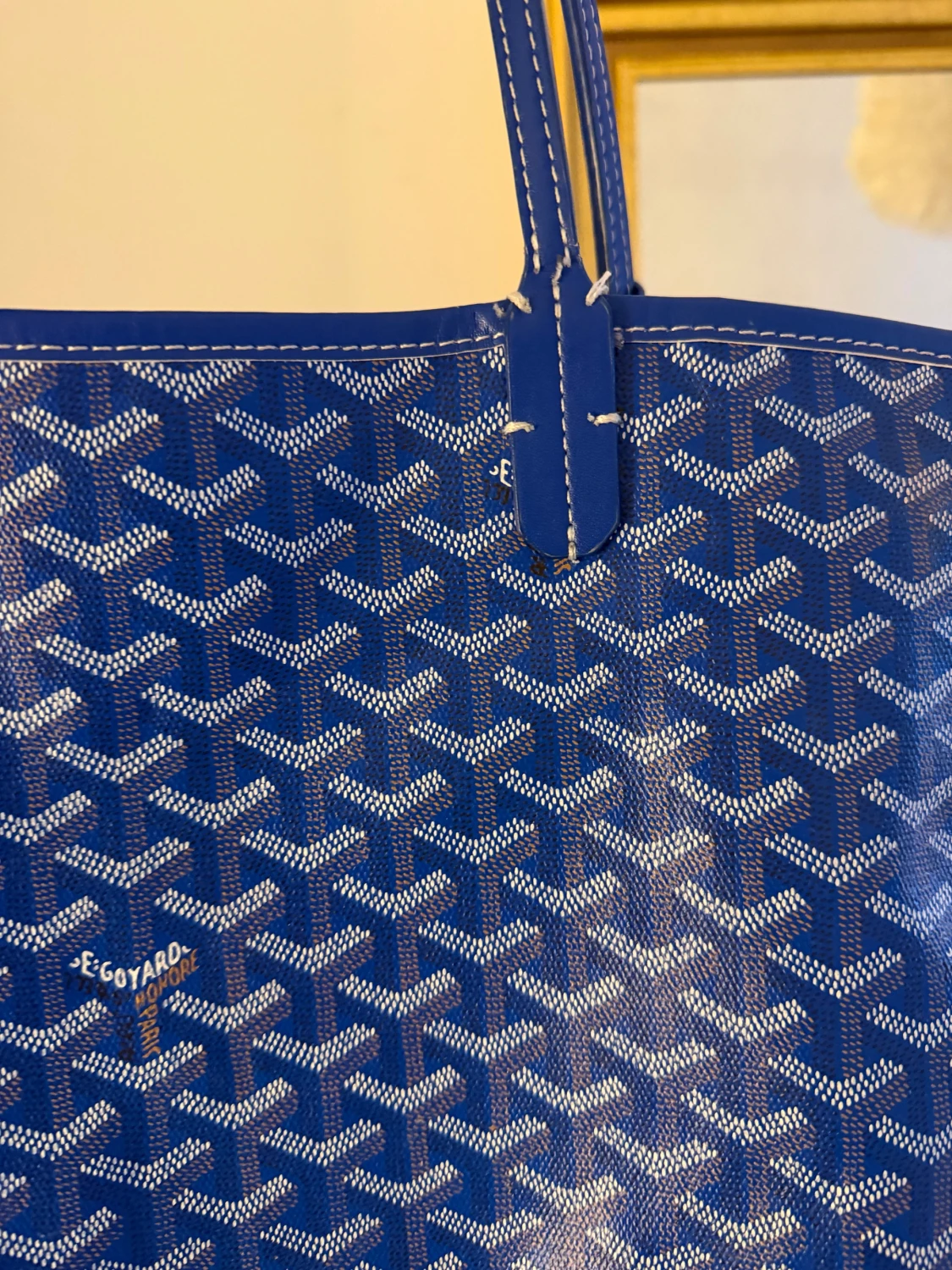 Blå Goyard väska  - 3