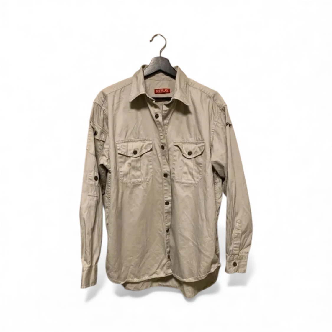 Beige skjorta från Replay, storlek L