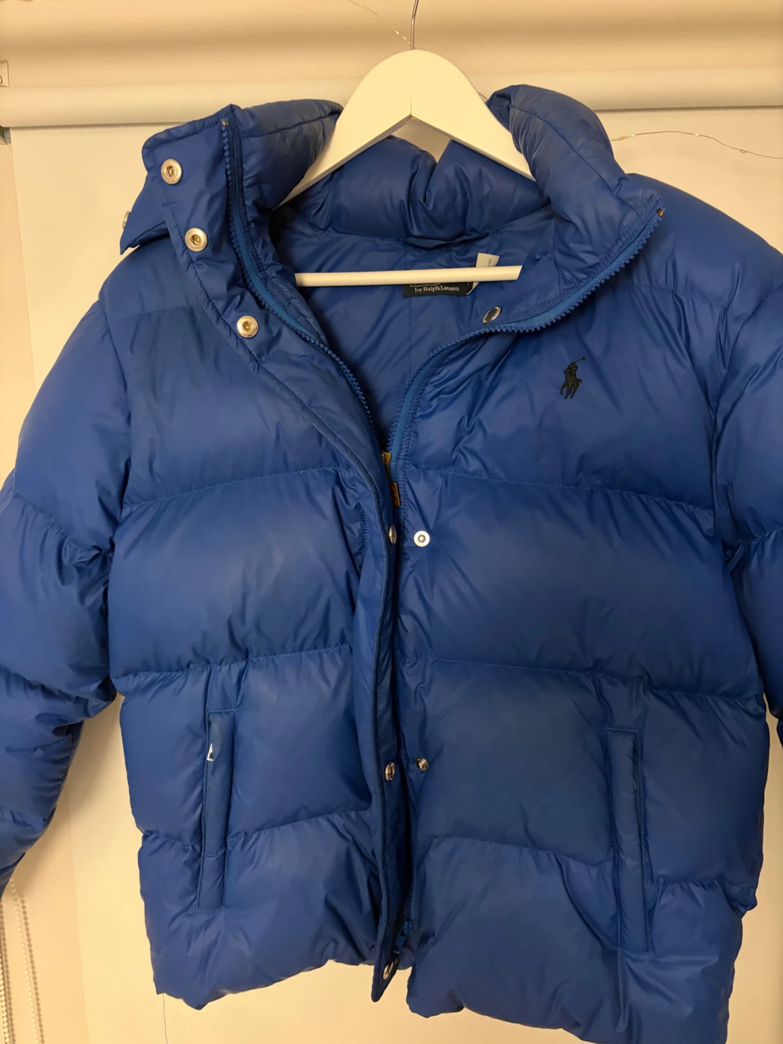 Blå pufferjacka från Polo Ralph Lauren