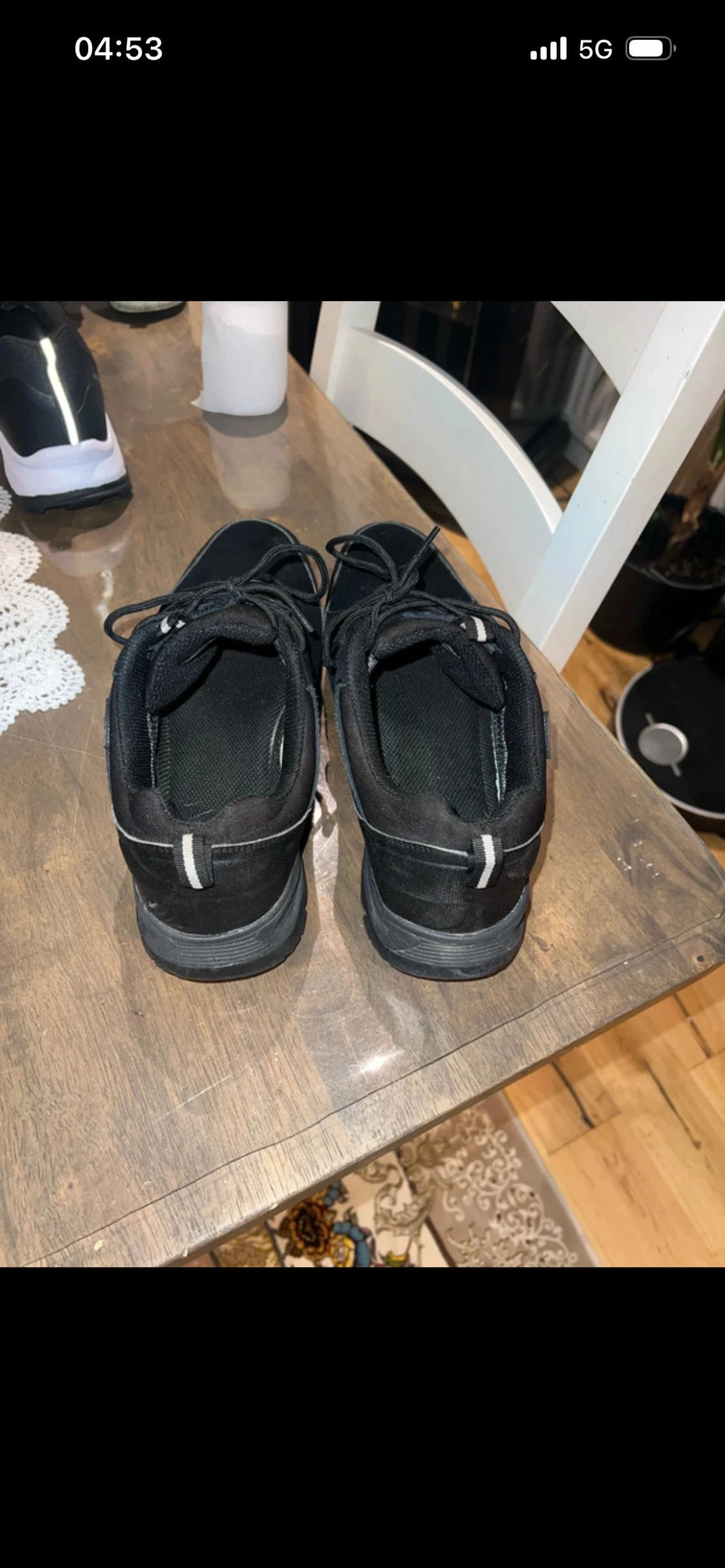 Svarta sneakers från Exani strl 44 - 2