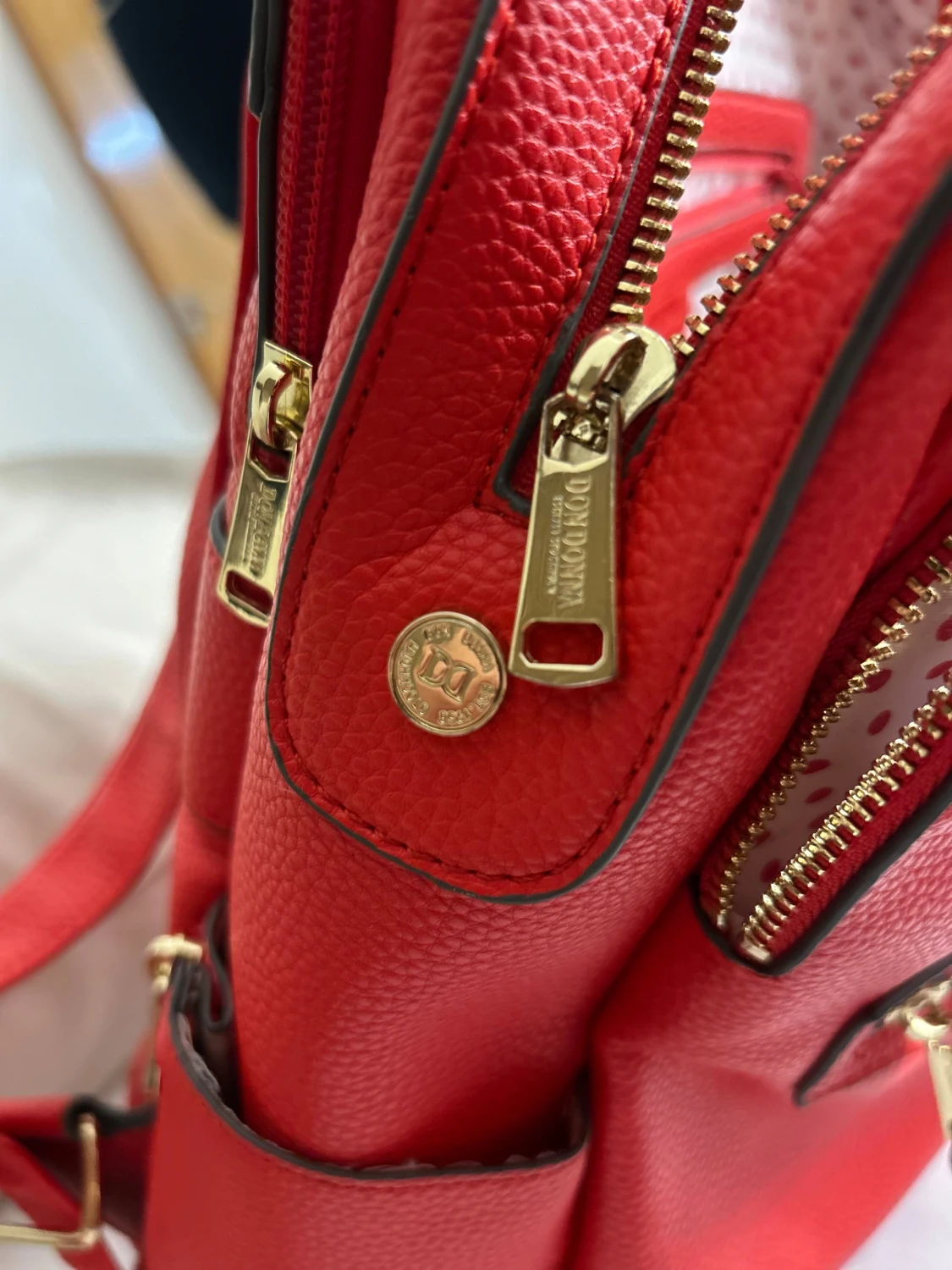 Röd Don Donna ryggsäck - 6