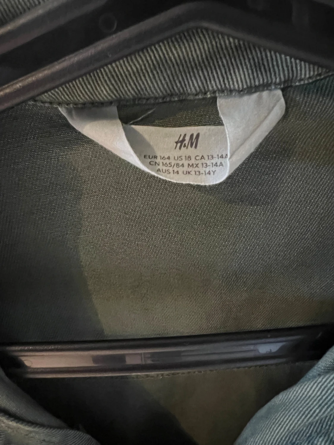 Grön overshirt från H&M - 3