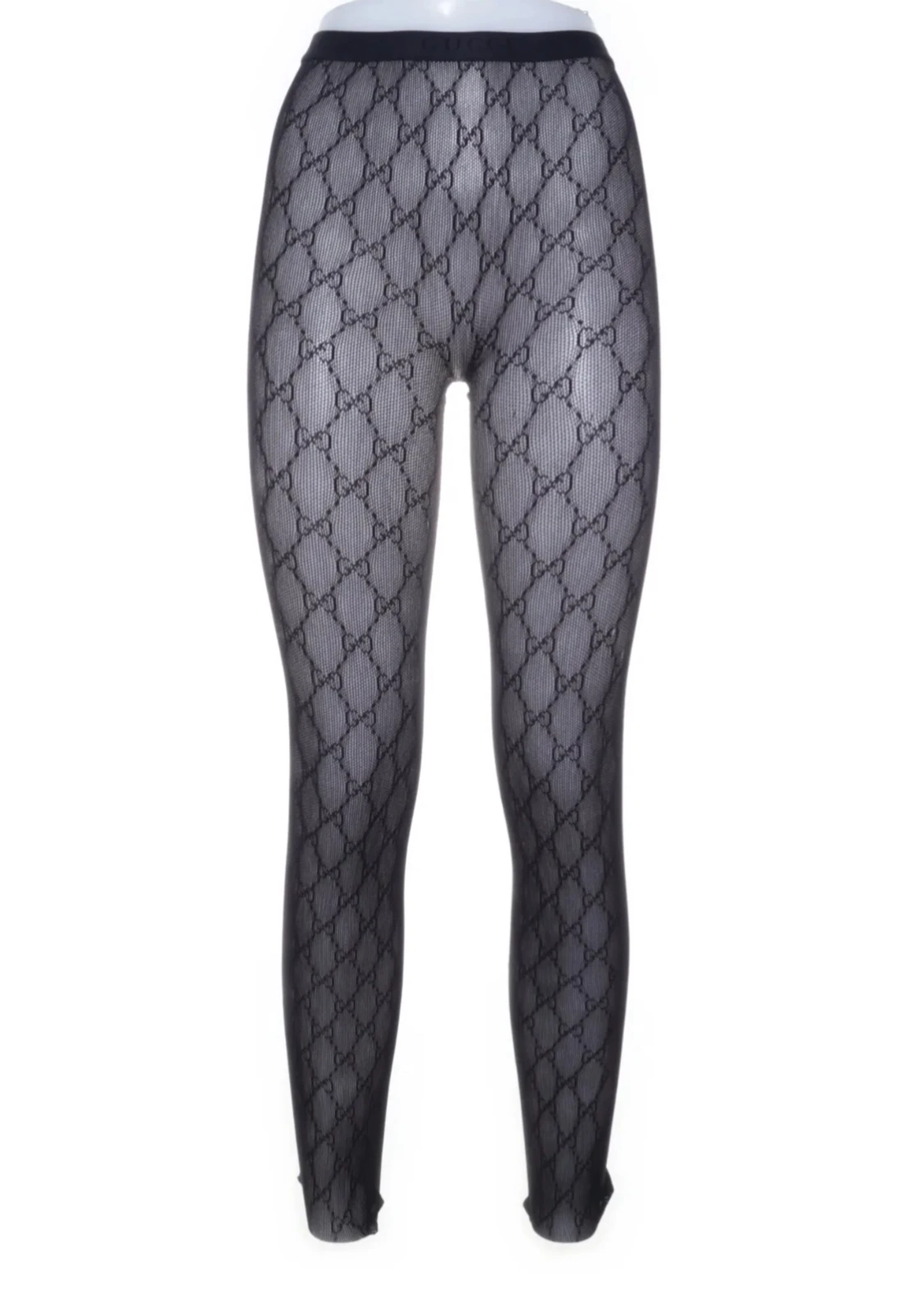 Svarta nätstrumpbyxor från Gucci - 1