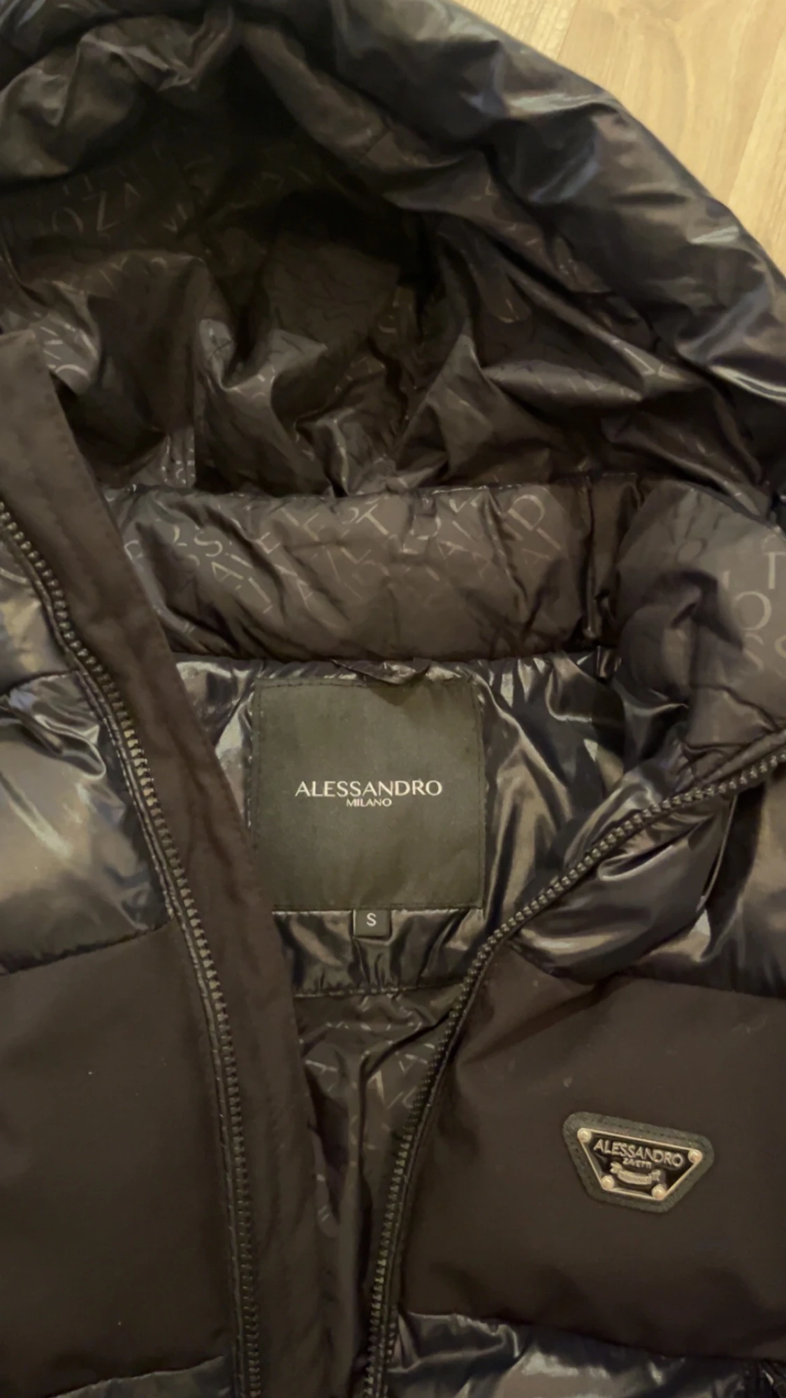 Svart pufferjacka från Alessandro zavetti Milano - 3