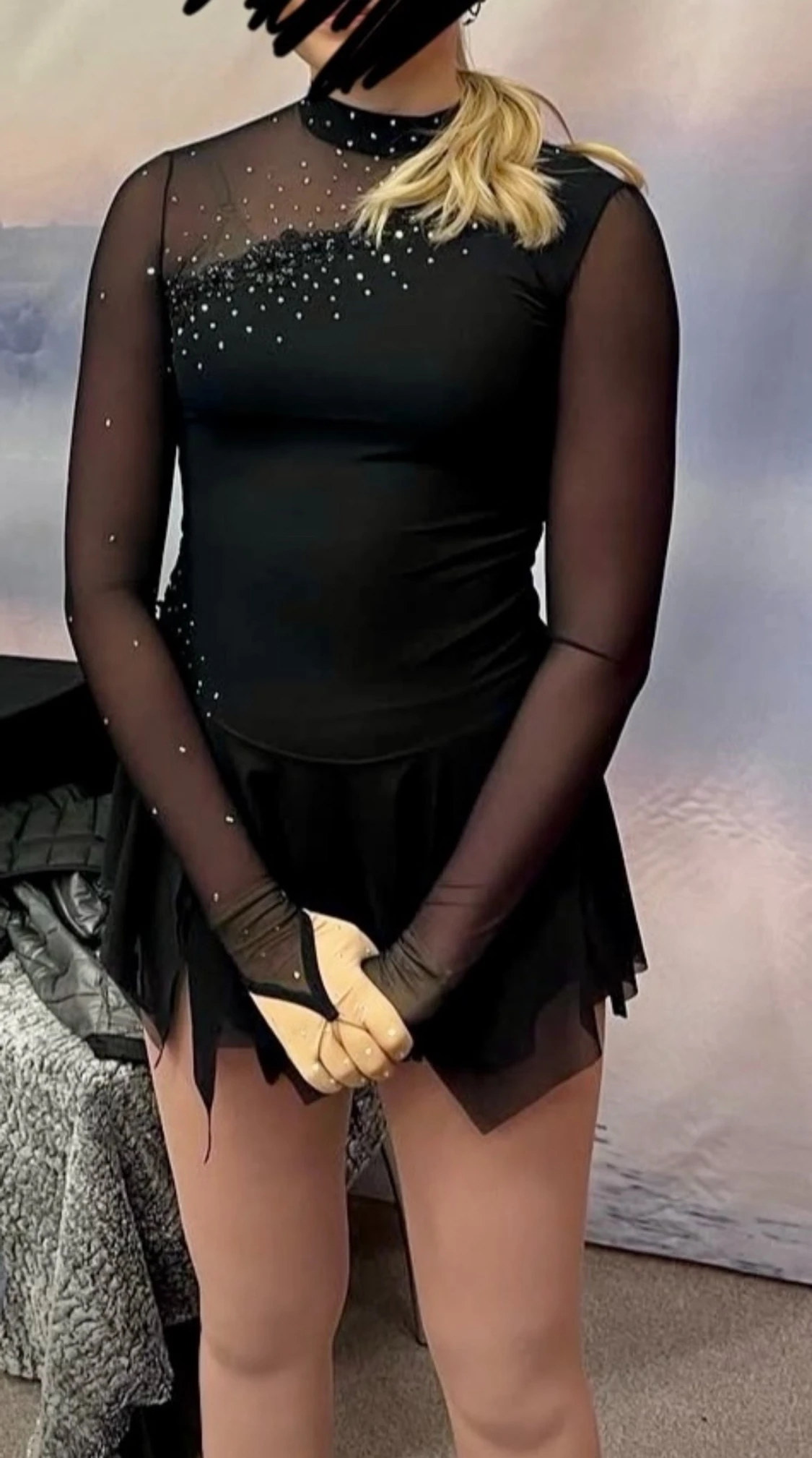 Konståkningsklänning - 4