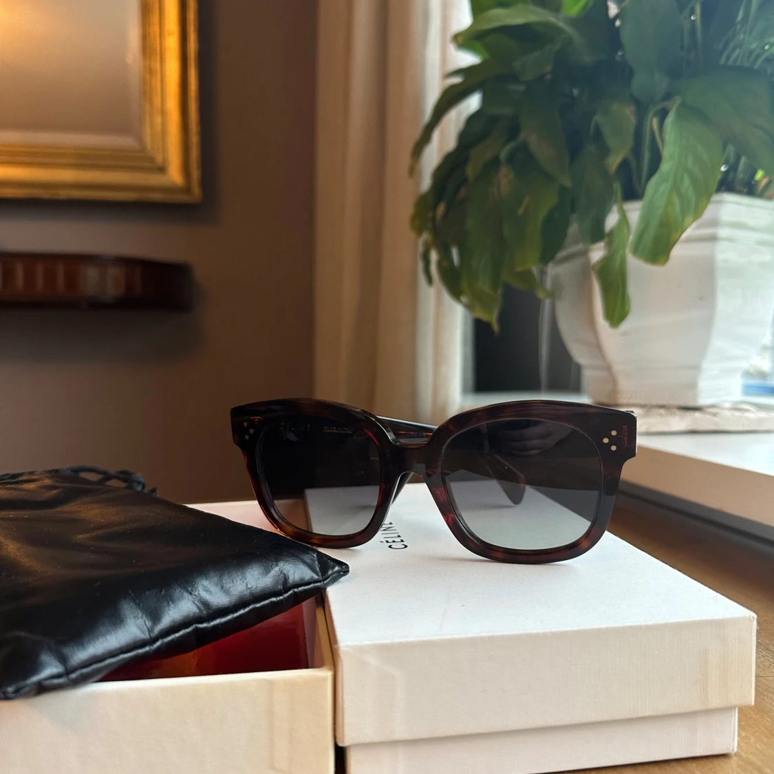 Céline bruna/tortoise solglasögon  - 3