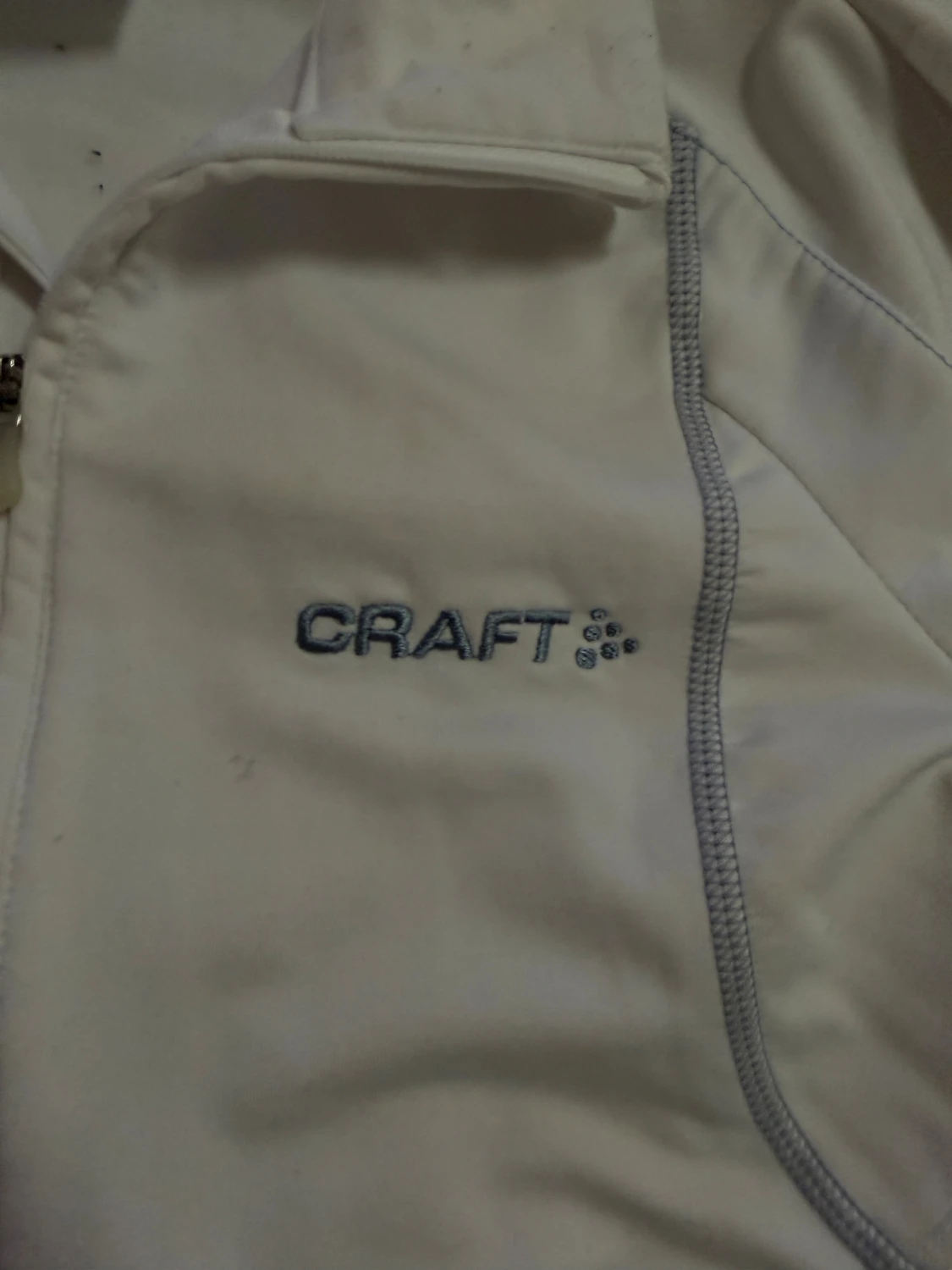 Vit långärmad träningströja Craft - 1