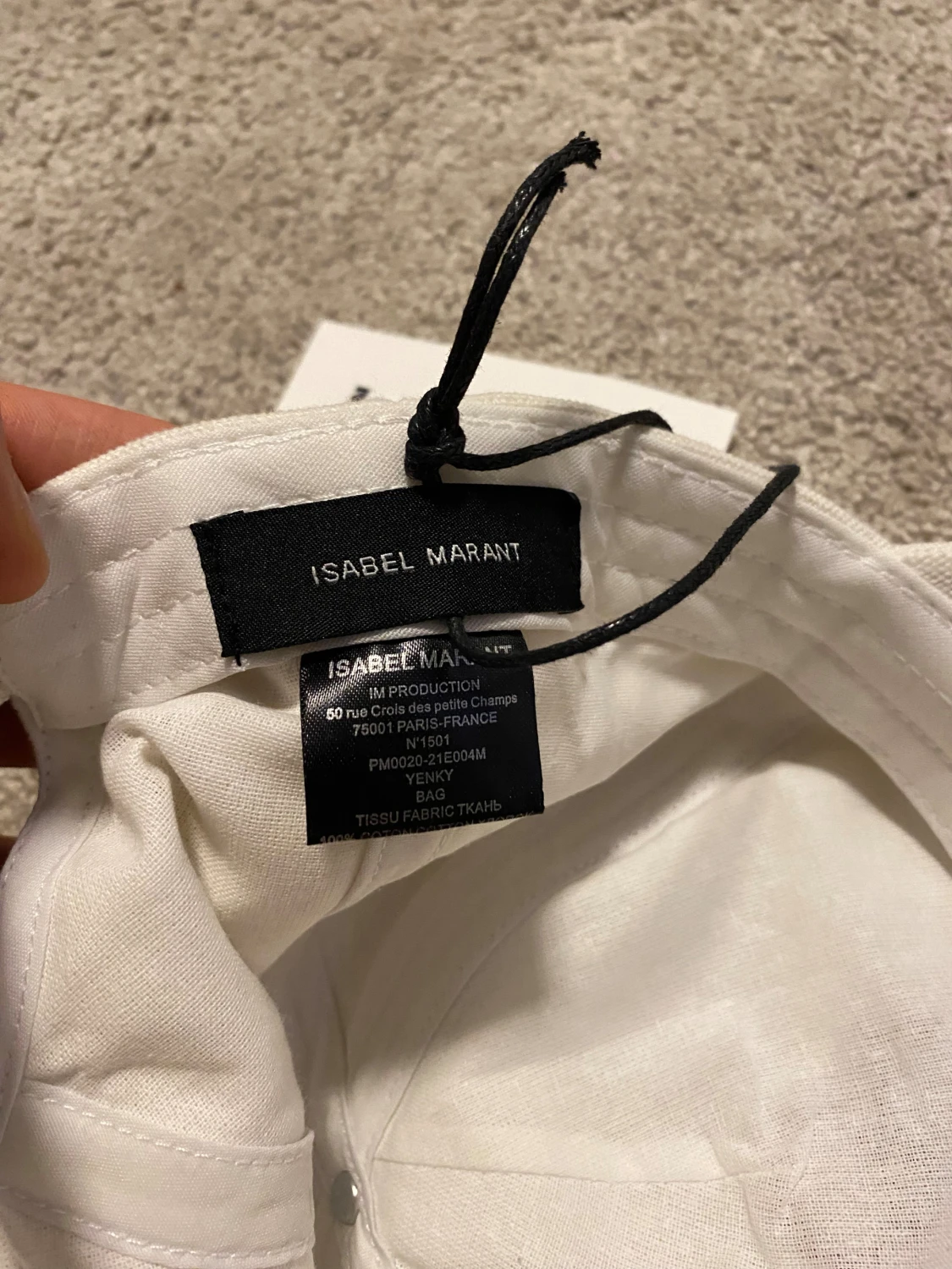 Vit keps från Isabel Marant - 2