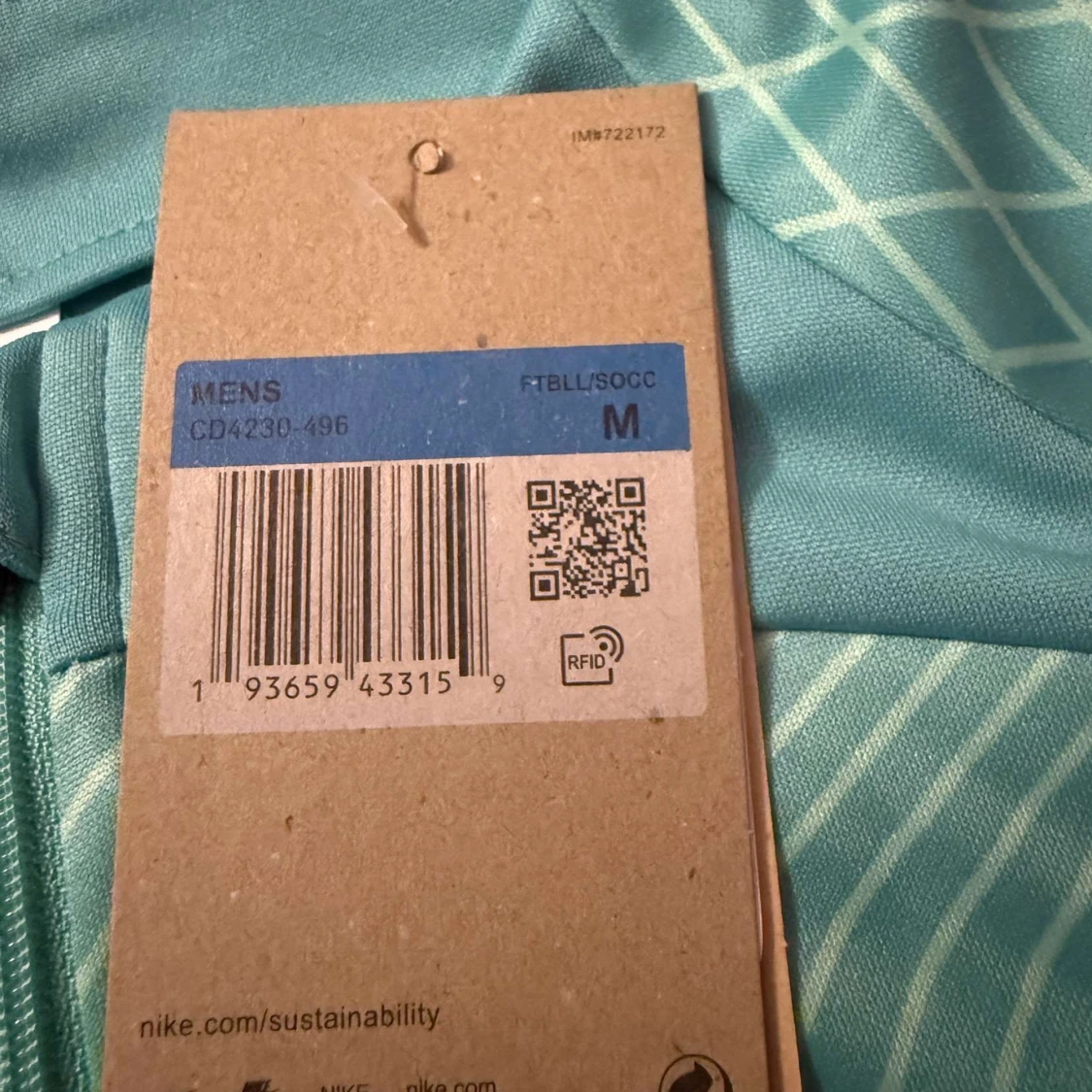 Nike Brasil långärmad fotbollströja M - 2