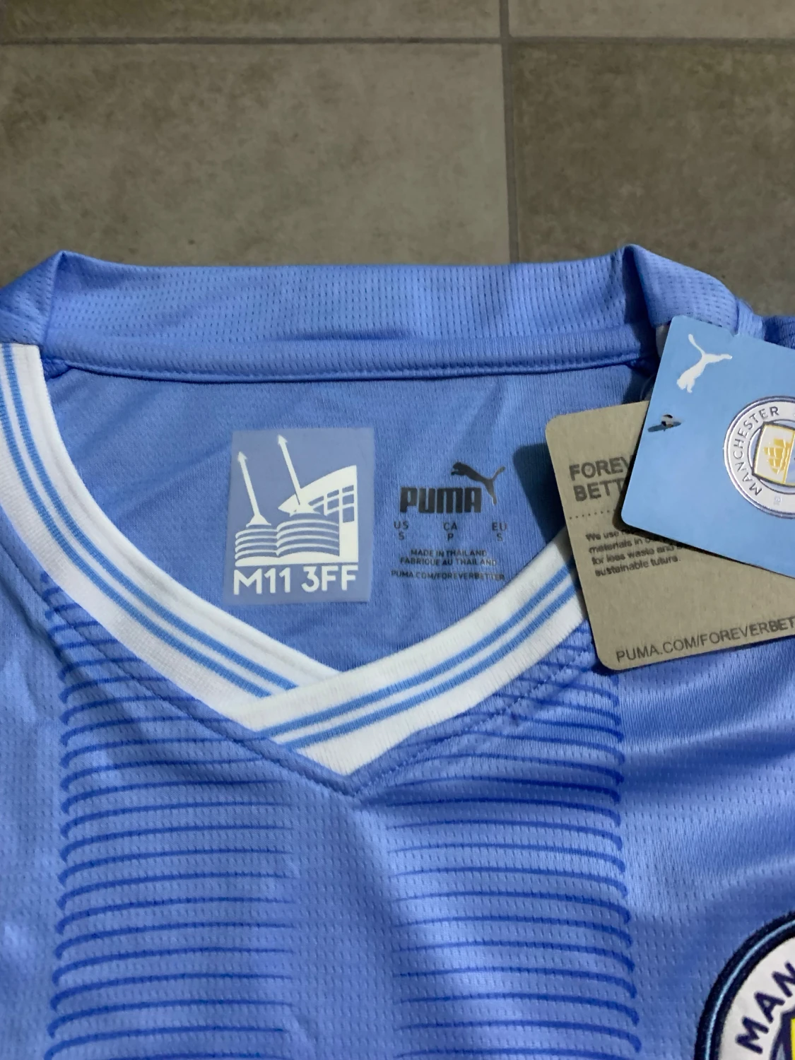 Manchester City matchtröja Puma blå - 2