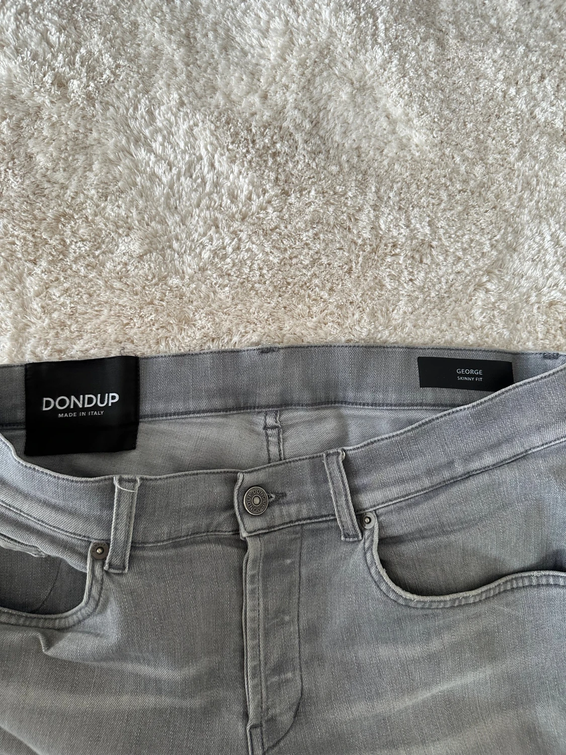 Grå skinny jeans från Dondup - 1
