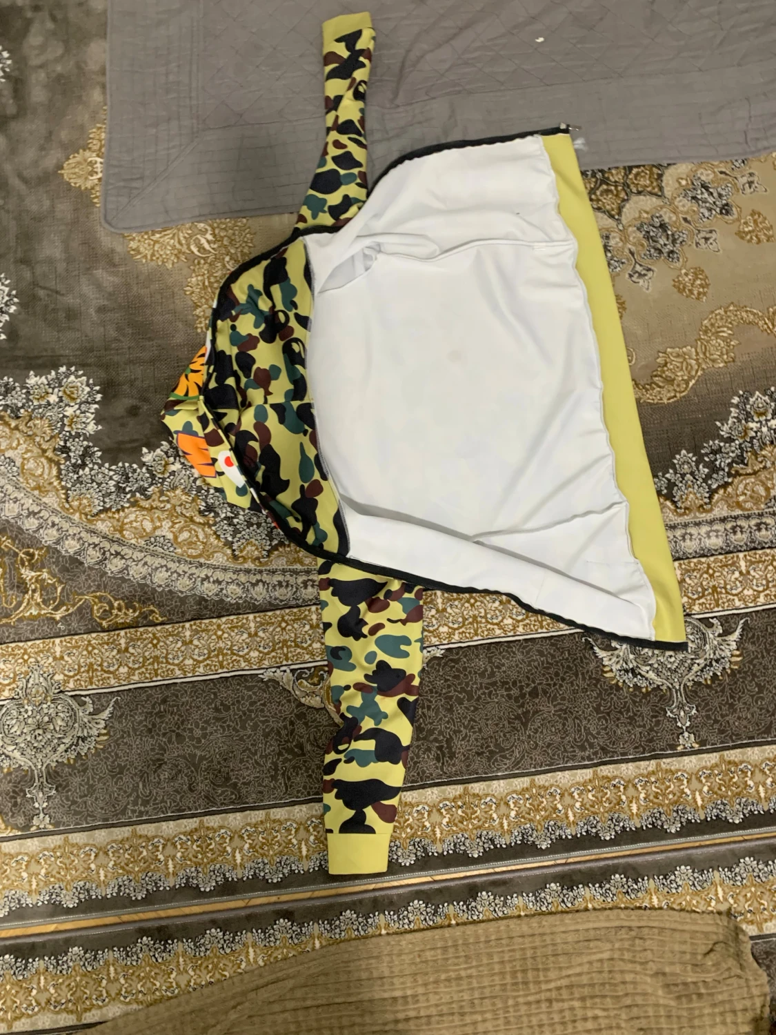 BAPE camo hoodie med shark-hood - 5