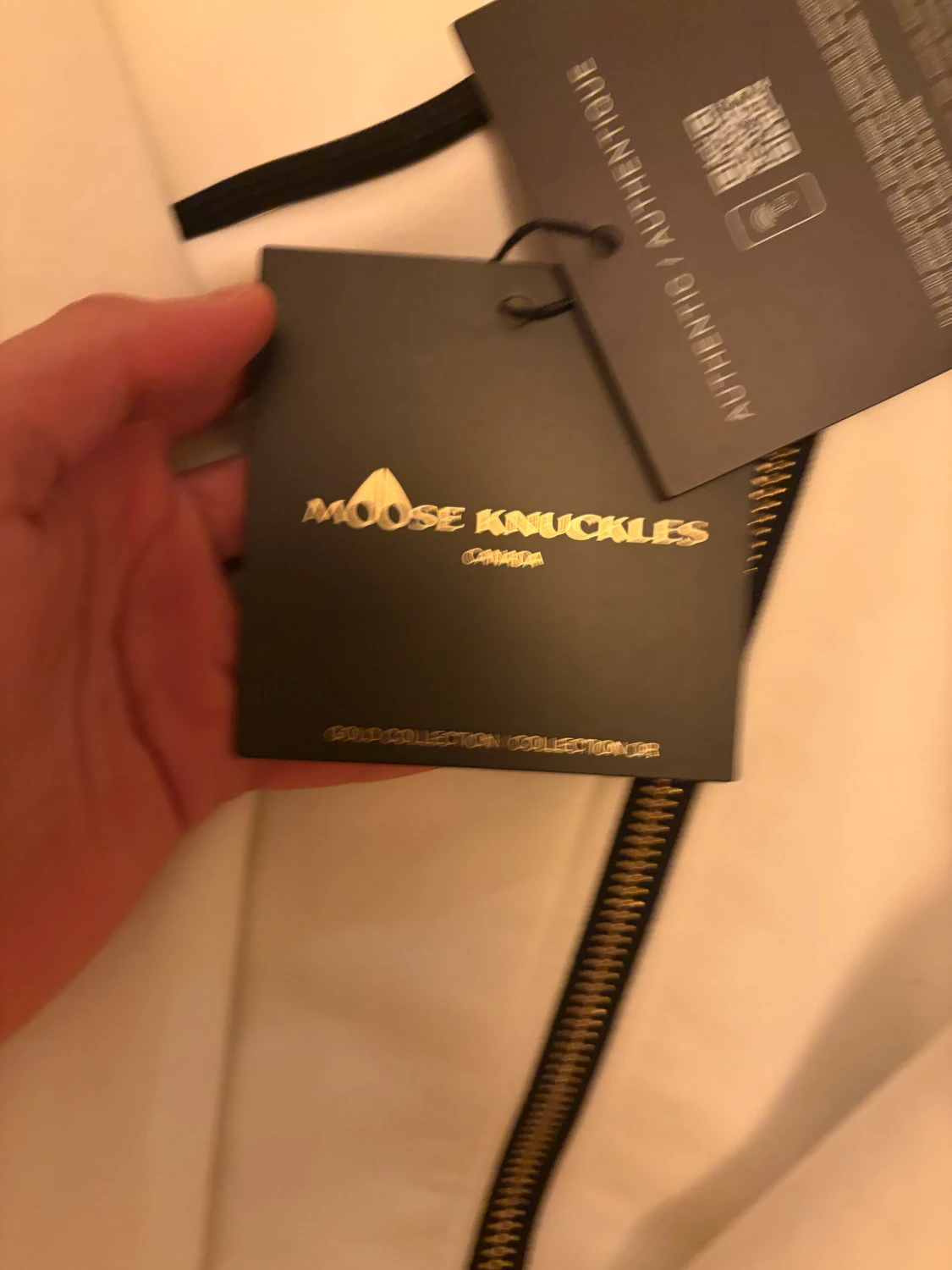 Vit teddyjacka från Moose Knuckles - 4