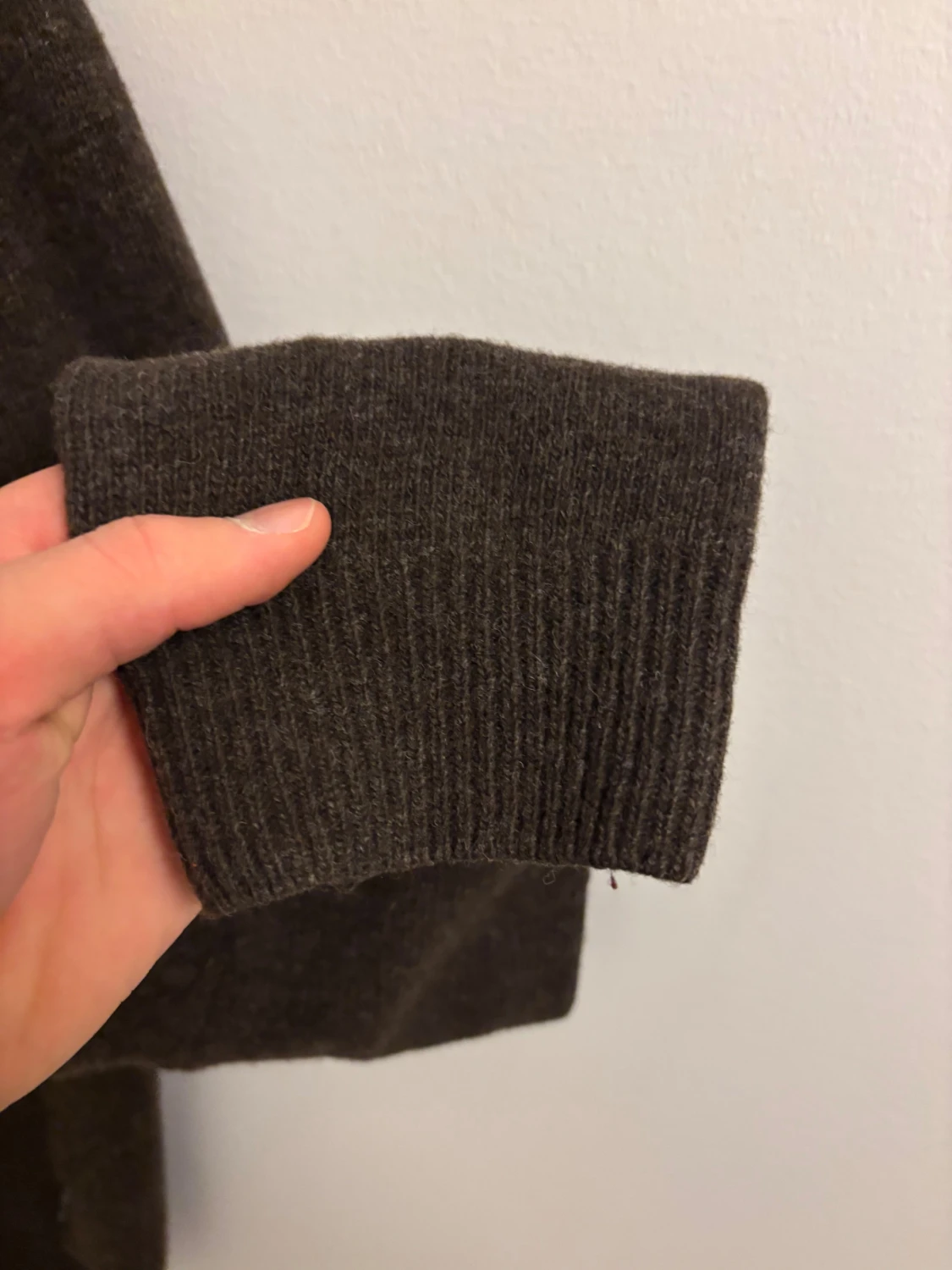 Brun stickad tröja Casual Friday S - 2