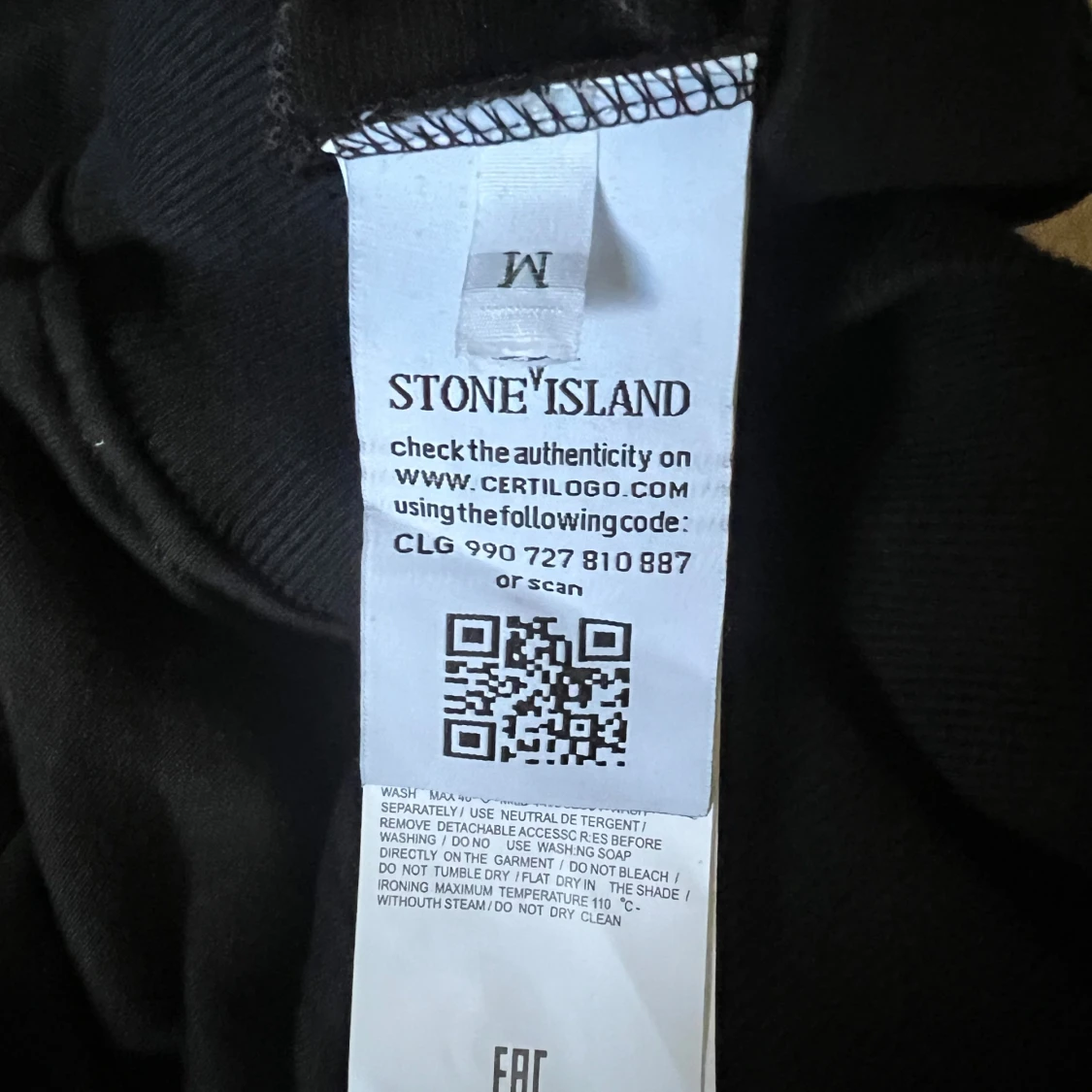 Svart sweatshirt från Stone Island - 3