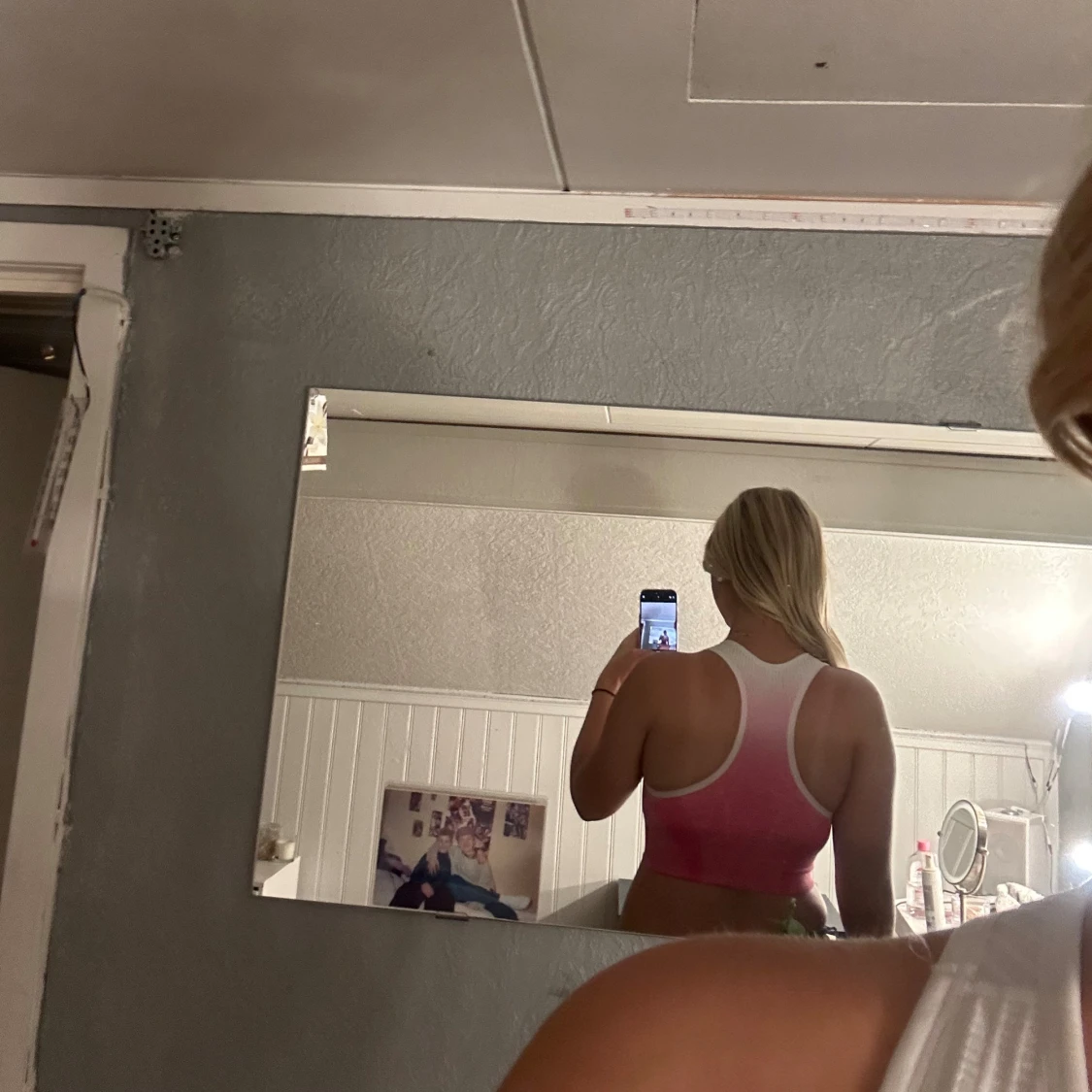 Rosa seamless sporttopp/bh från ICANIWILL - 1